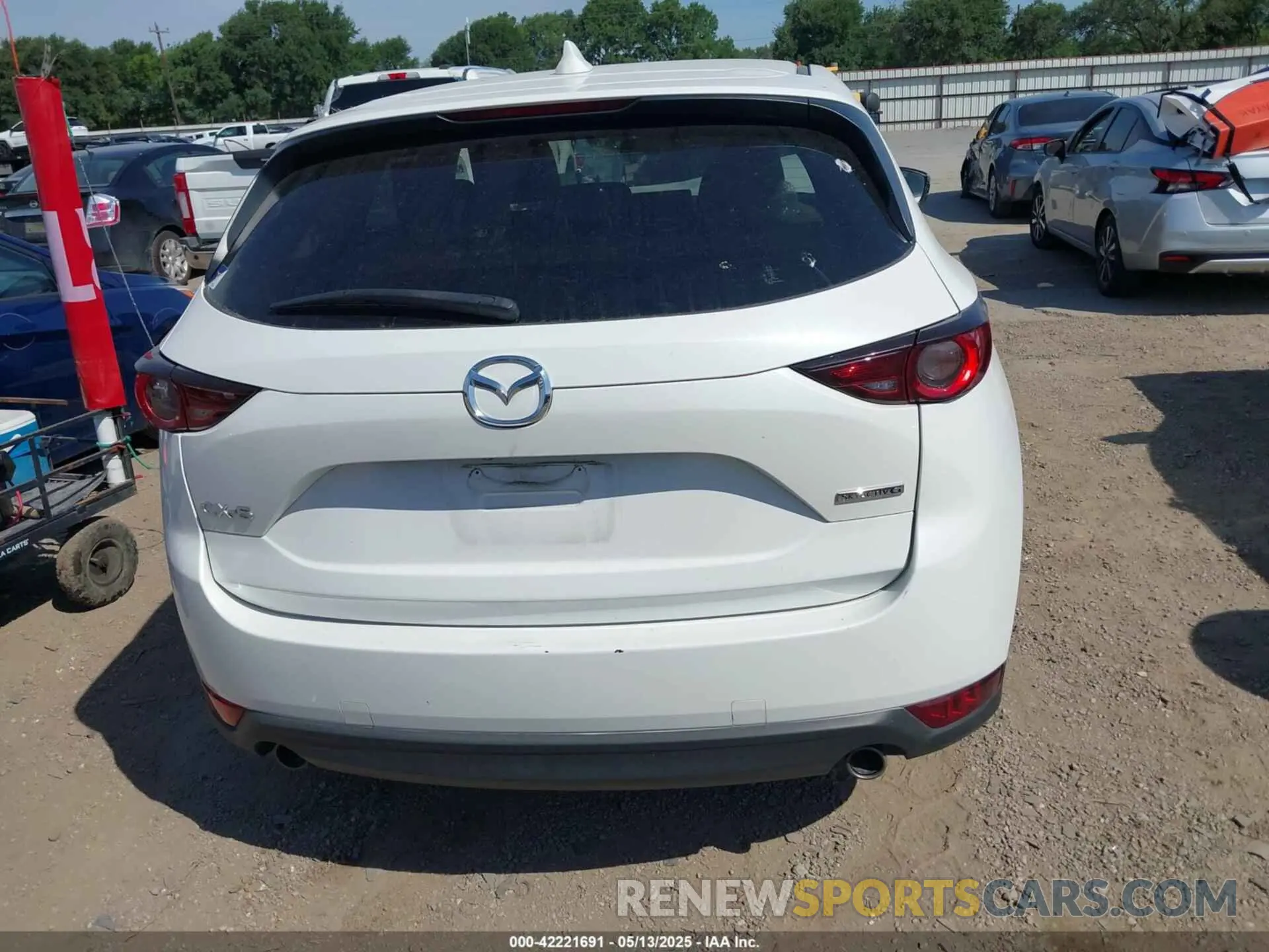 16 Photograph of a damaged car JM3KFACM8M0461875 MAZDA CX-5 2021