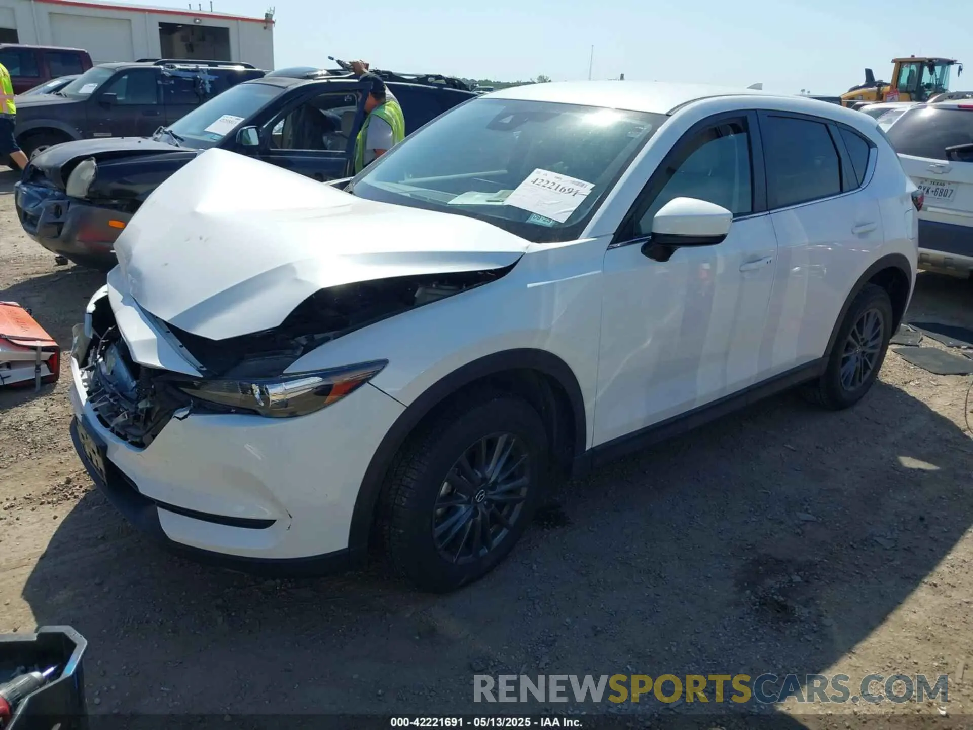 2 Photograph of a damaged car JM3KFACM8M0461875 MAZDA CX-5 2021