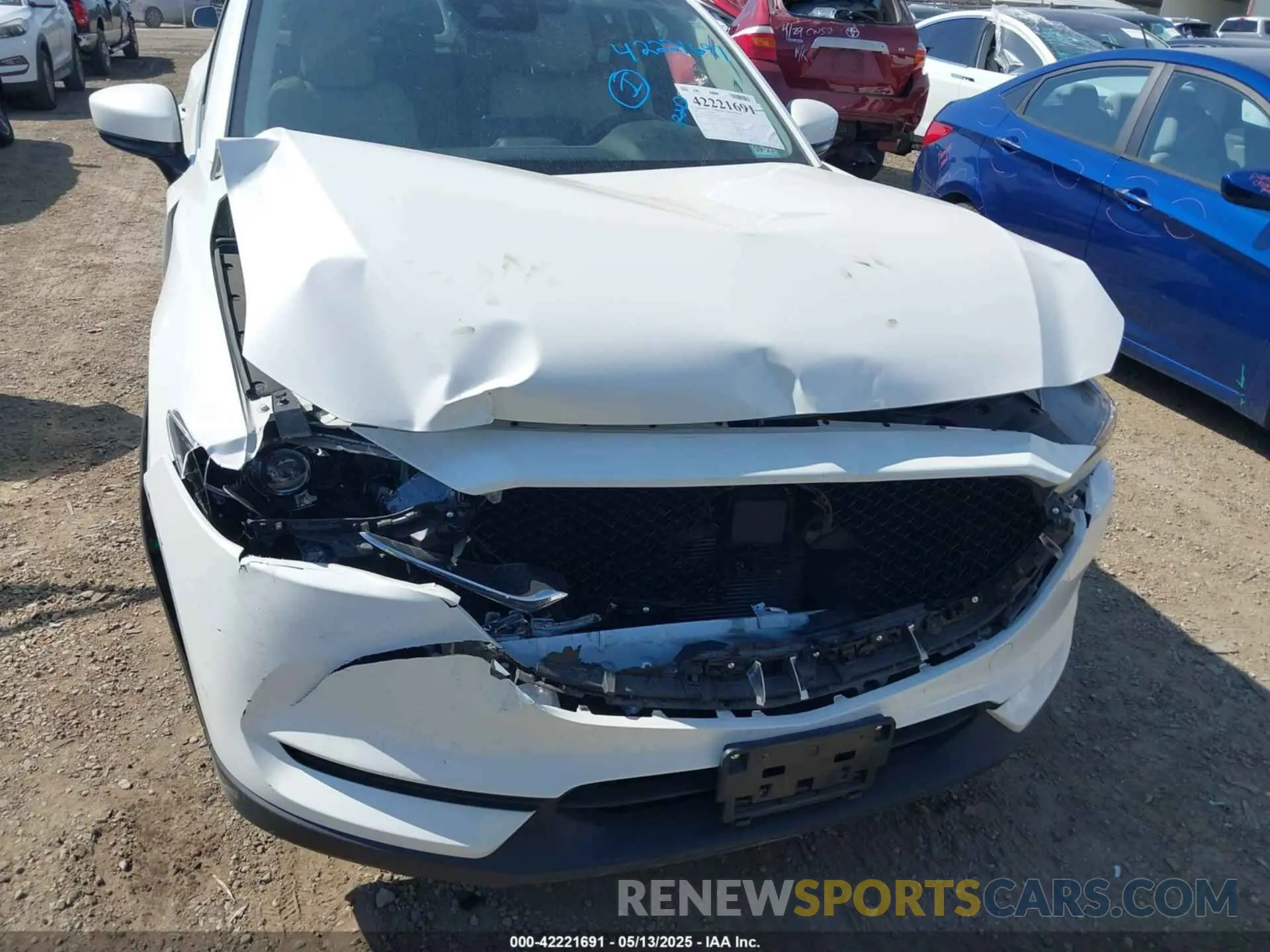 6 Photograph of a damaged car JM3KFACM8M0461875 MAZDA CX-5 2021