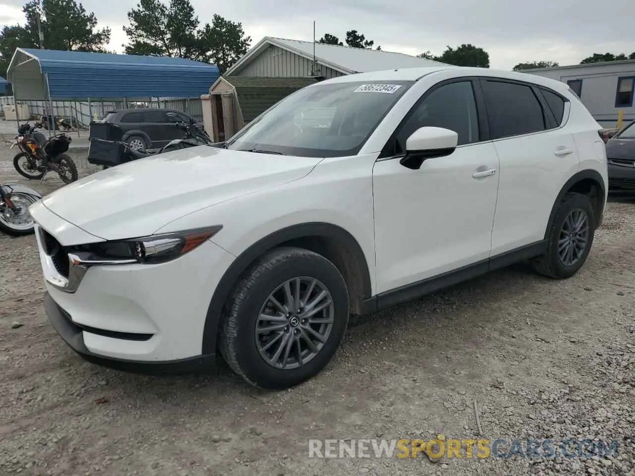 1 Photograph of a damaged car JM3KFACM8M0462279 MAZDA CX-5 2021