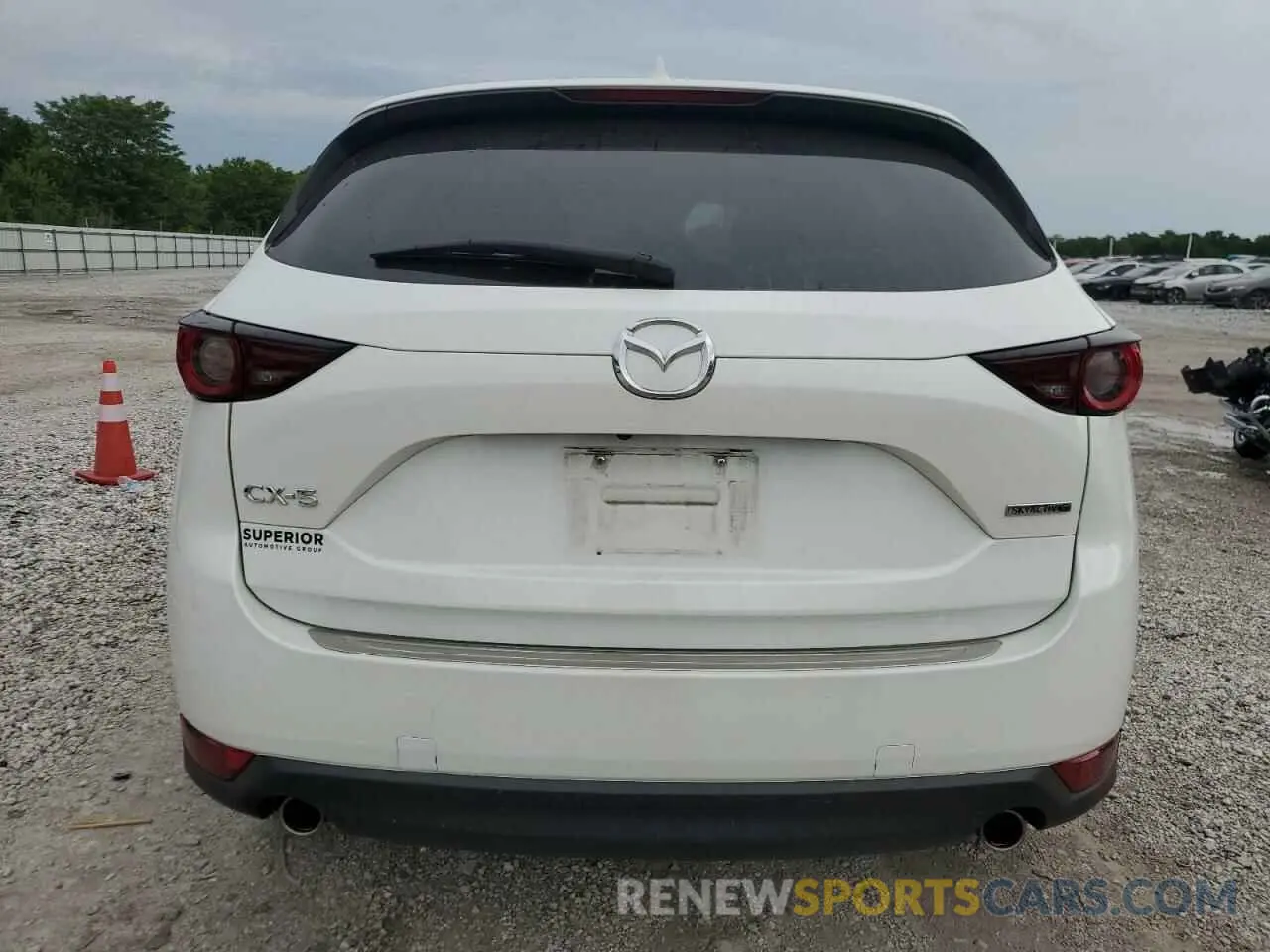 6 Photograph of a damaged car JM3KFACM8M0462279 MAZDA CX-5 2021