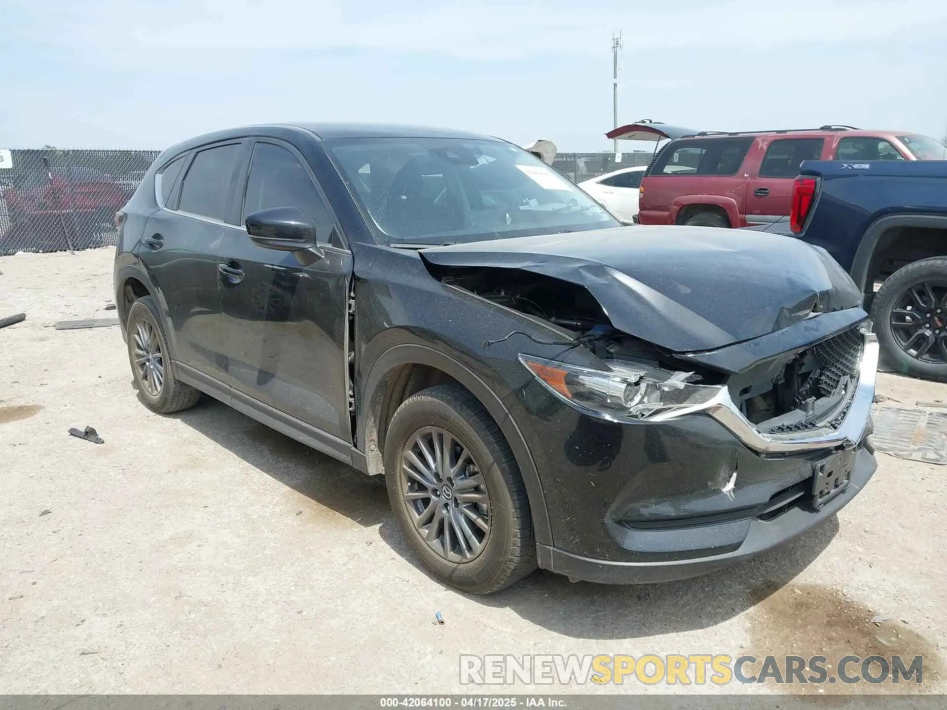 1 Photograph of a damaged car JM3KFACM8M1349412 MAZDA CX-5 2021