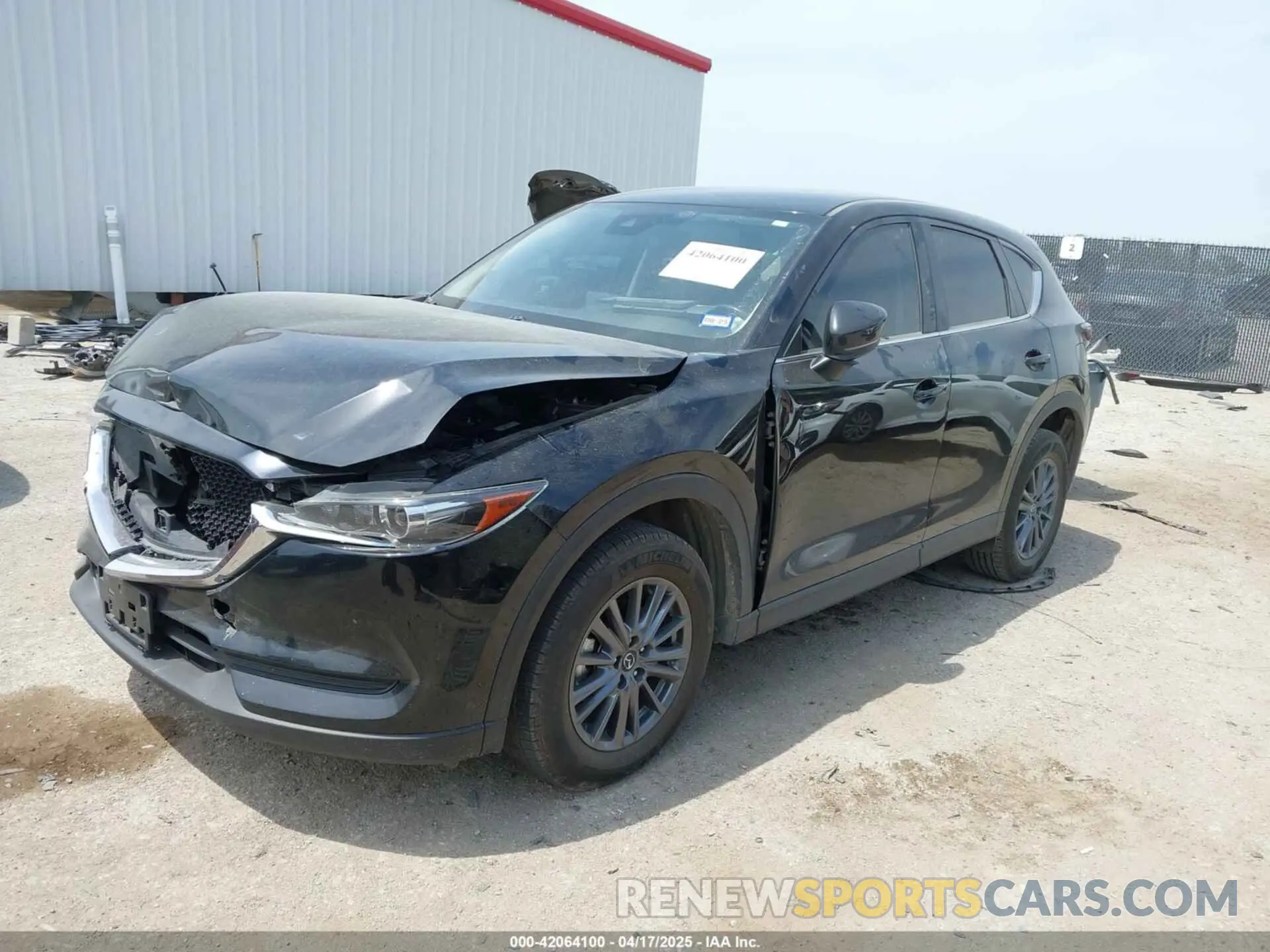 2 Photograph of a damaged car JM3KFACM8M1349412 MAZDA CX-5 2021