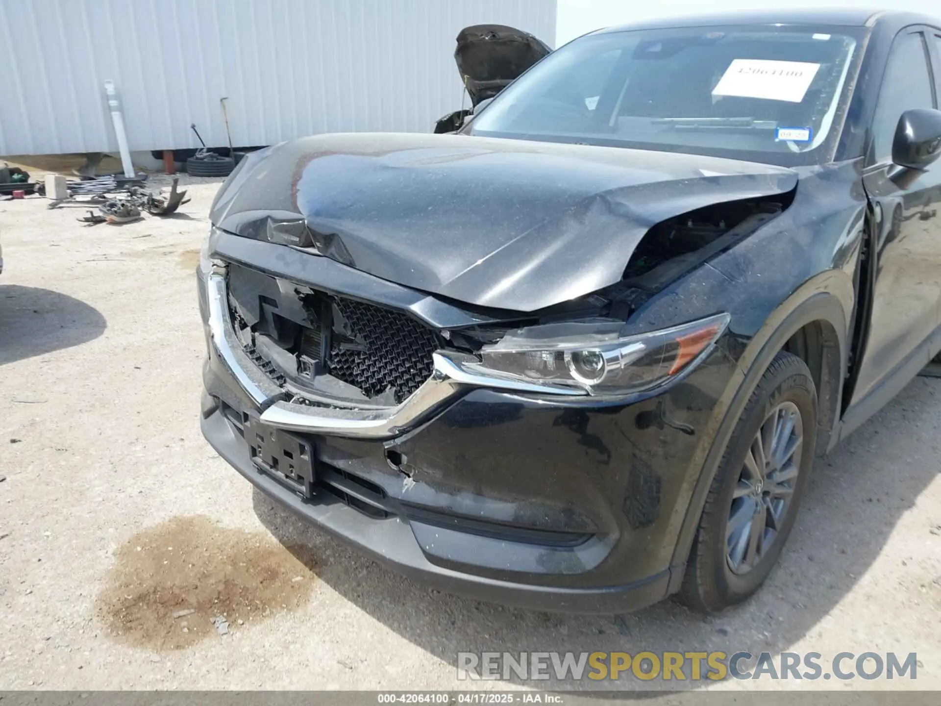 6 Photograph of a damaged car JM3KFACM8M1349412 MAZDA CX-5 2021