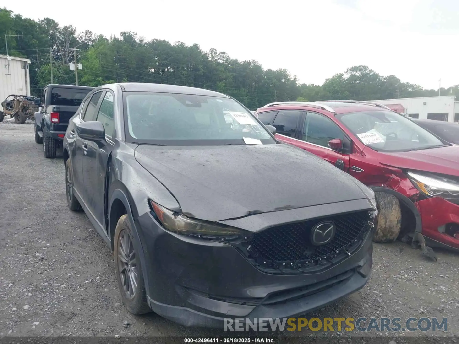 1 Photograph of a damaged car JM3KFACM9M0330891 MAZDA CX-5 2021