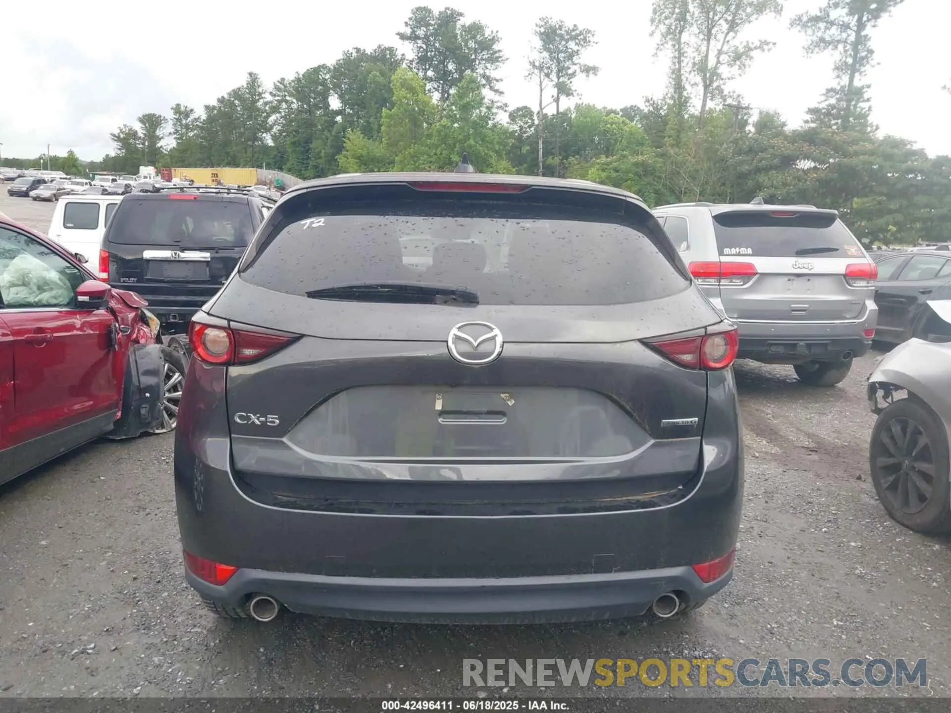 16 Photograph of a damaged car JM3KFACM9M0330891 MAZDA CX-5 2021