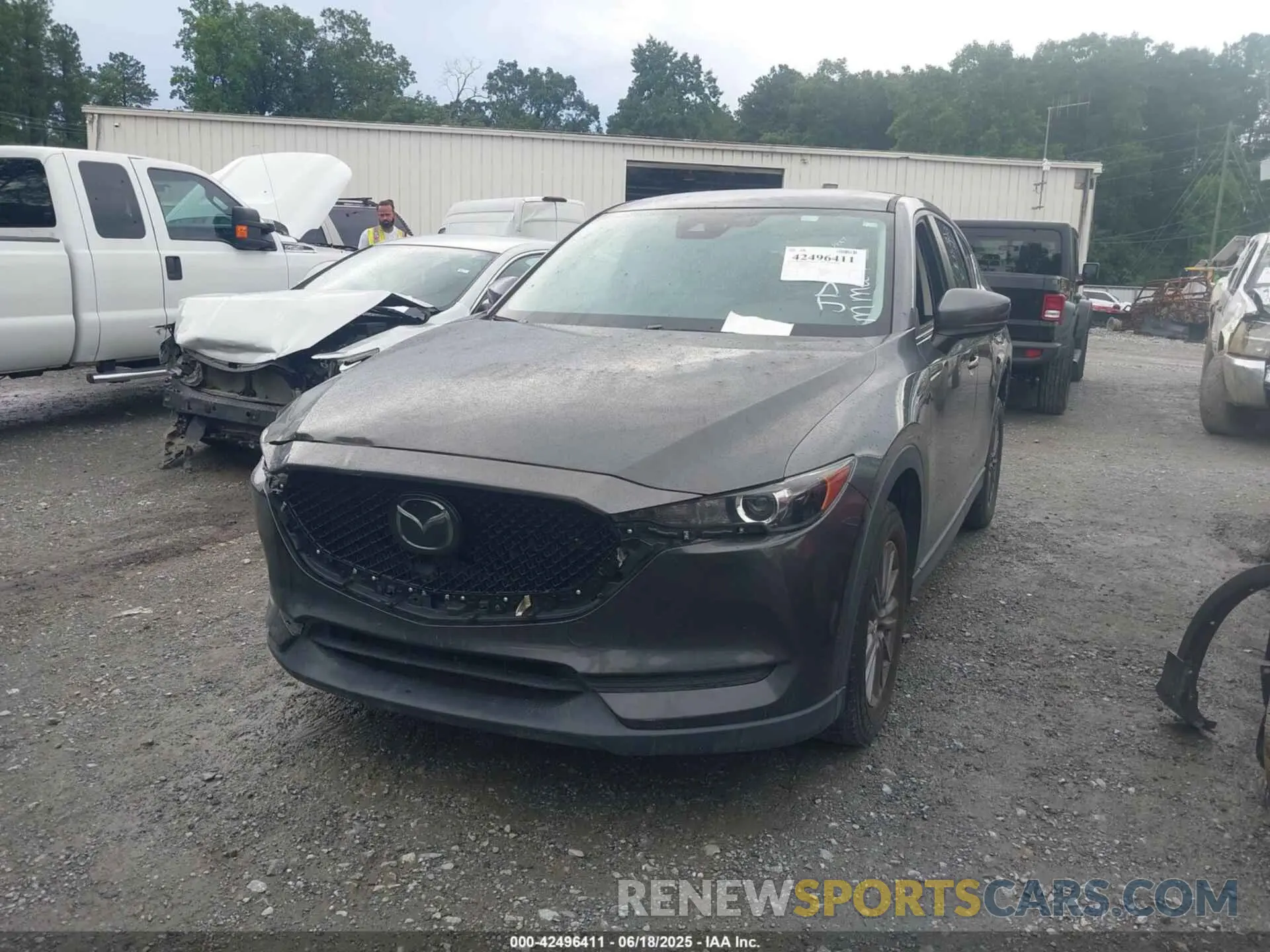2 Photograph of a damaged car JM3KFACM9M0330891 MAZDA CX-5 2021