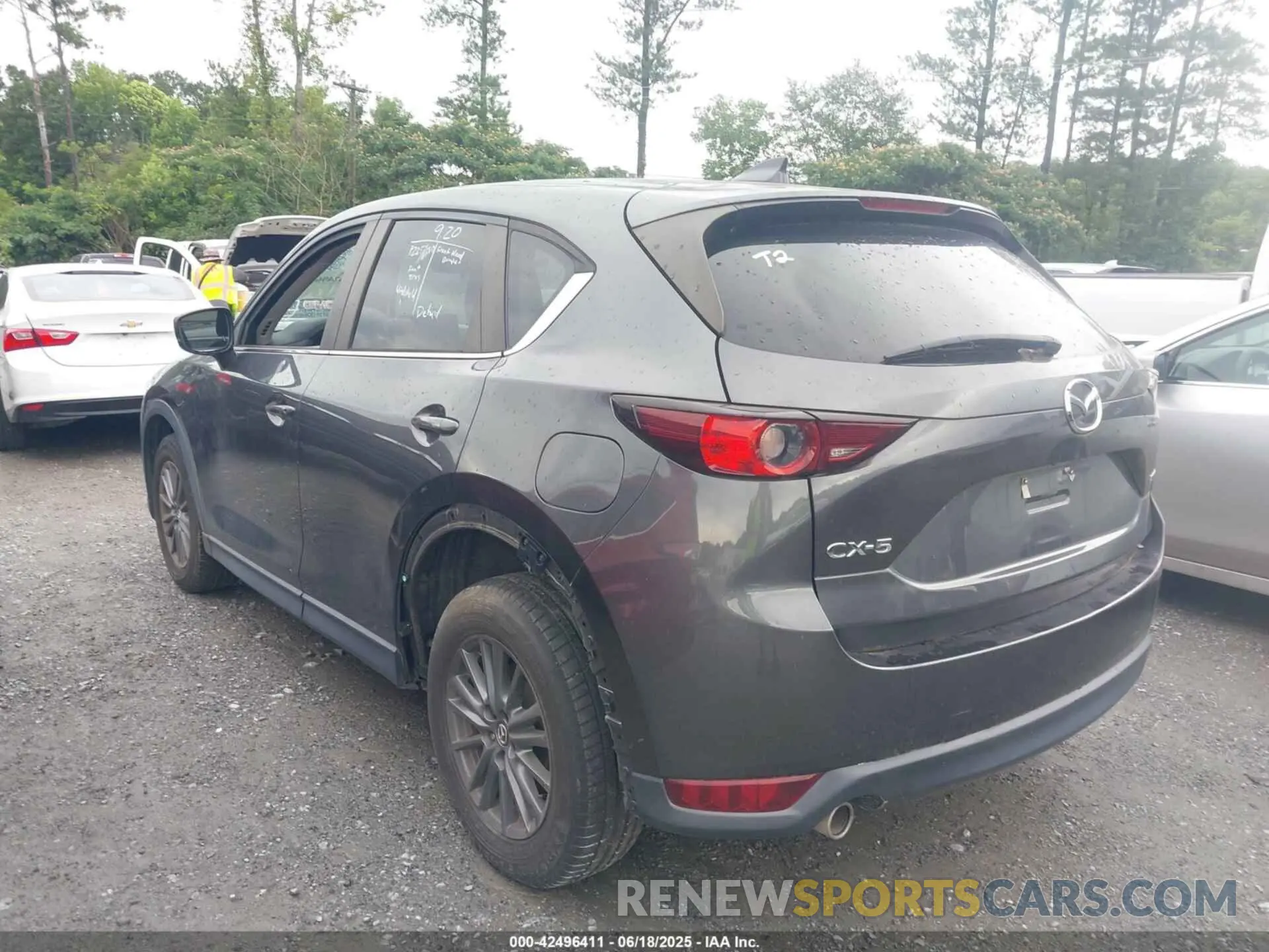3 Photograph of a damaged car JM3KFACM9M0330891 MAZDA CX-5 2021