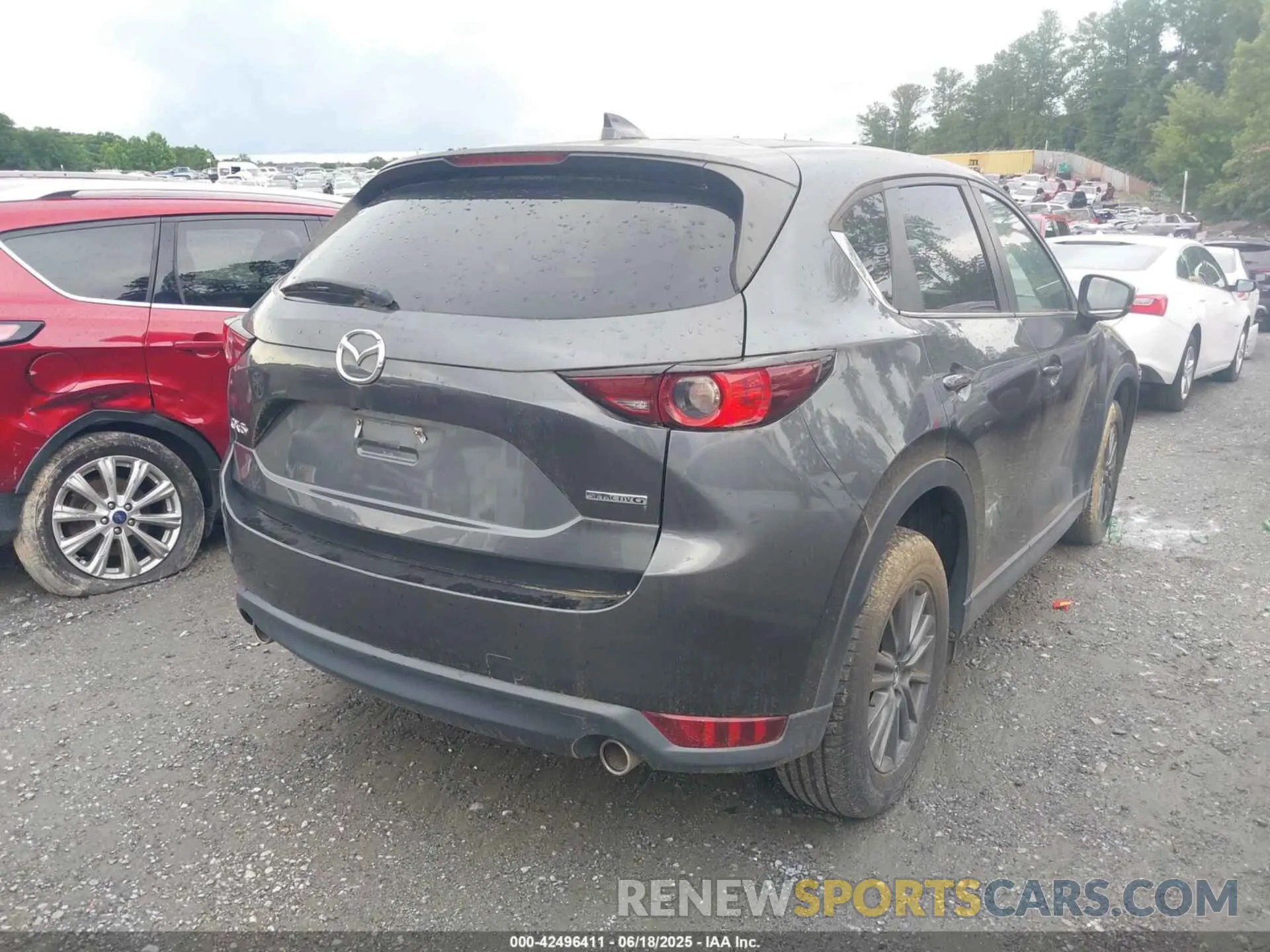 4 Photograph of a damaged car JM3KFACM9M0330891 MAZDA CX-5 2021