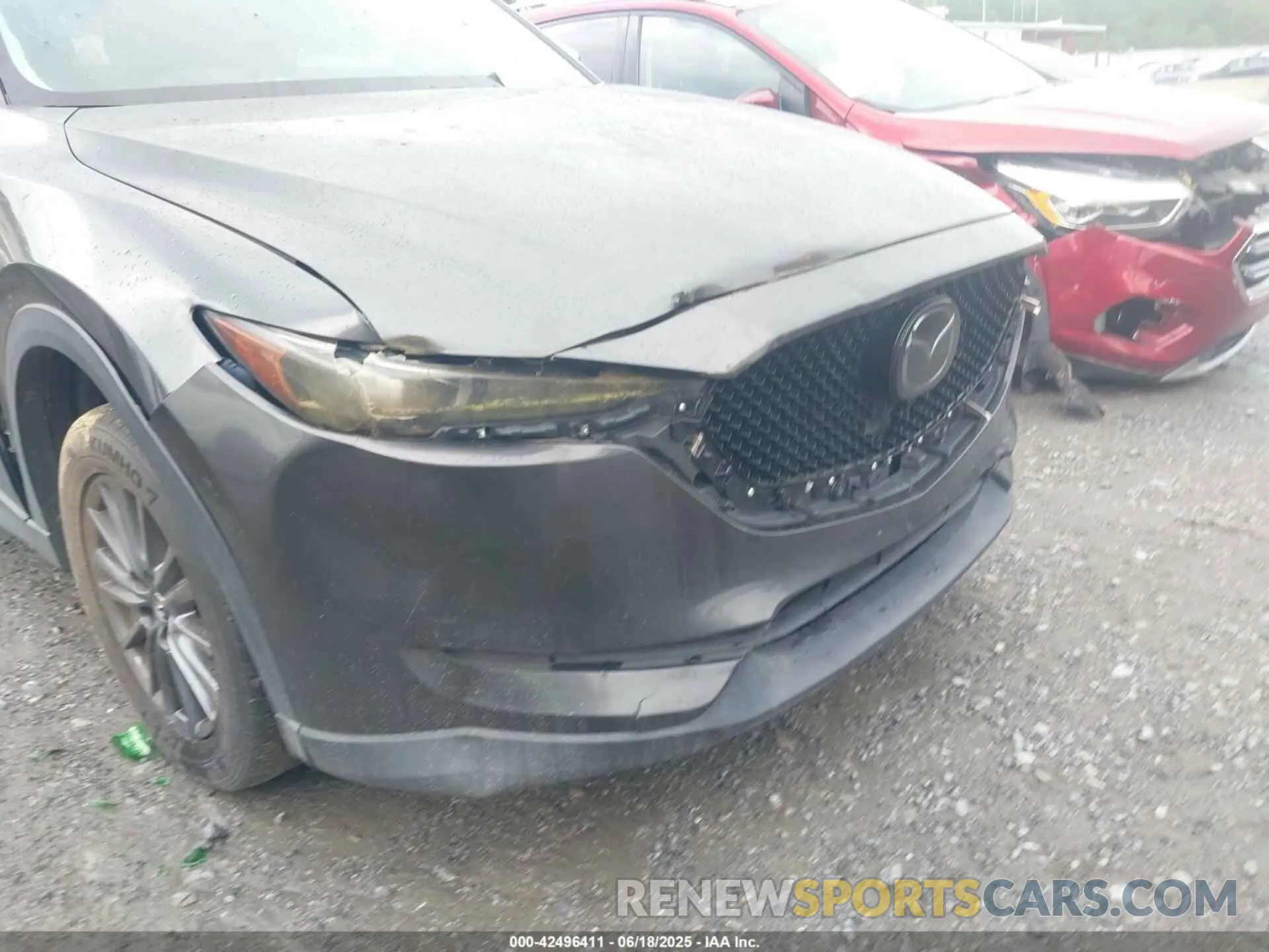 6 Photograph of a damaged car JM3KFACM9M0330891 MAZDA CX-5 2021