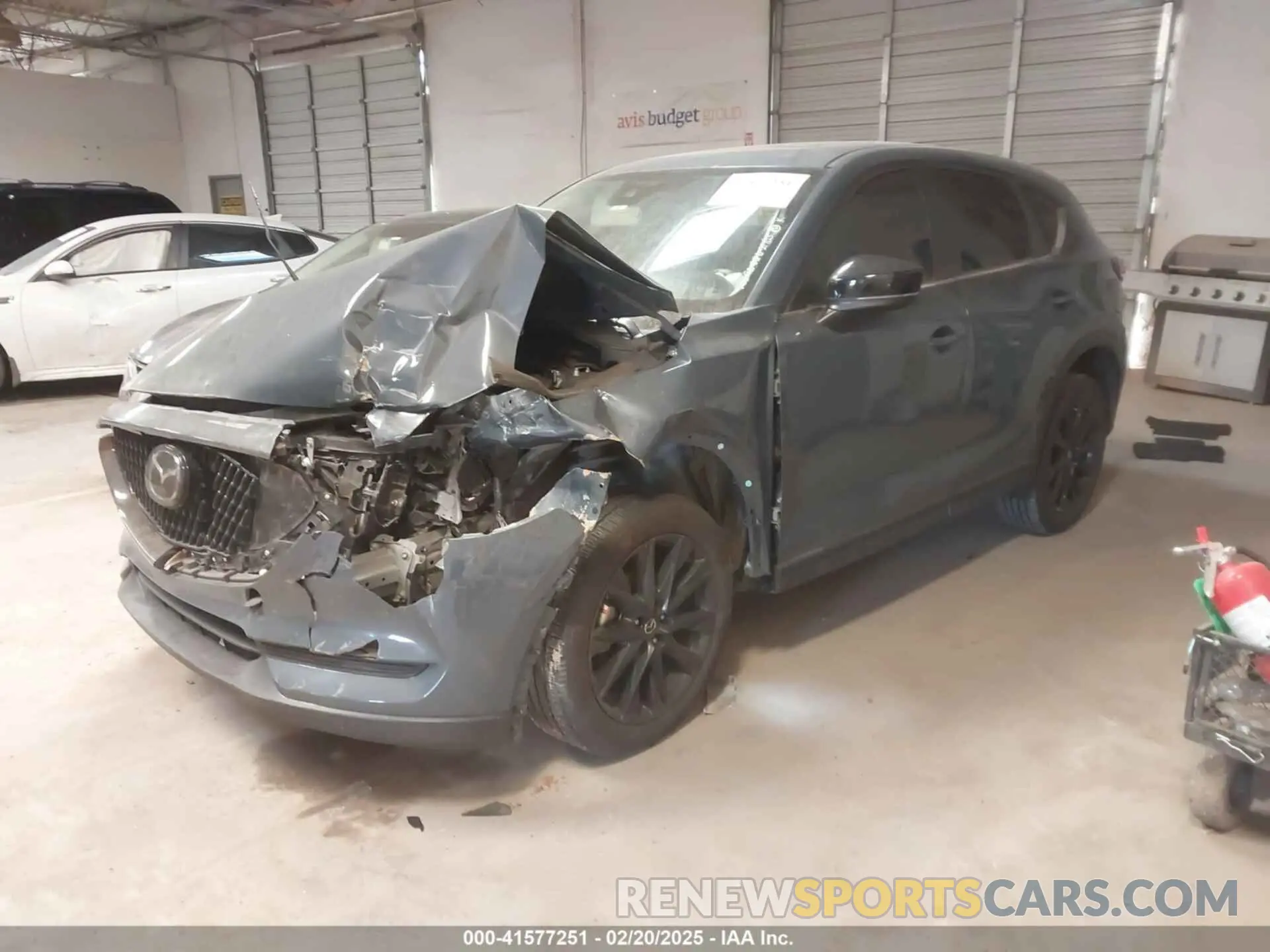 2 Photograph of a damaged car JM3KFACM9M0379508 MAZDA CX-5 2021