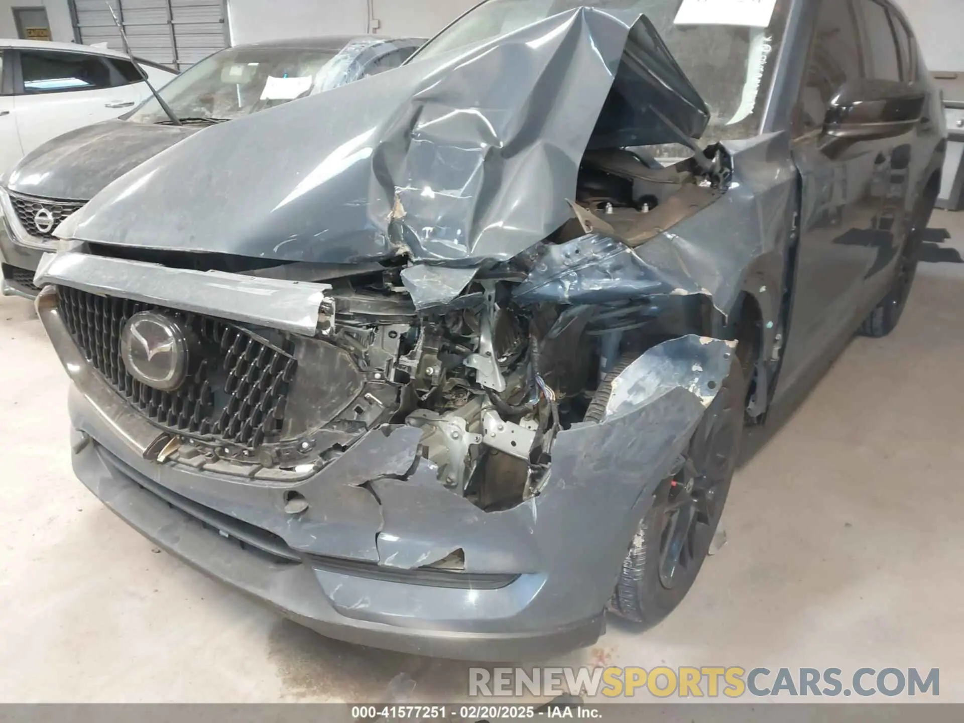 6 Photograph of a damaged car JM3KFACM9M0379508 MAZDA CX-5 2021