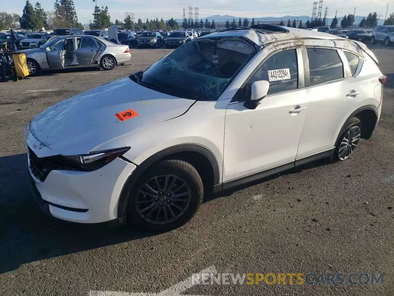 1 Photograph of a damaged car JM3KFACM9M0386409 MAZDA CX-5 2021