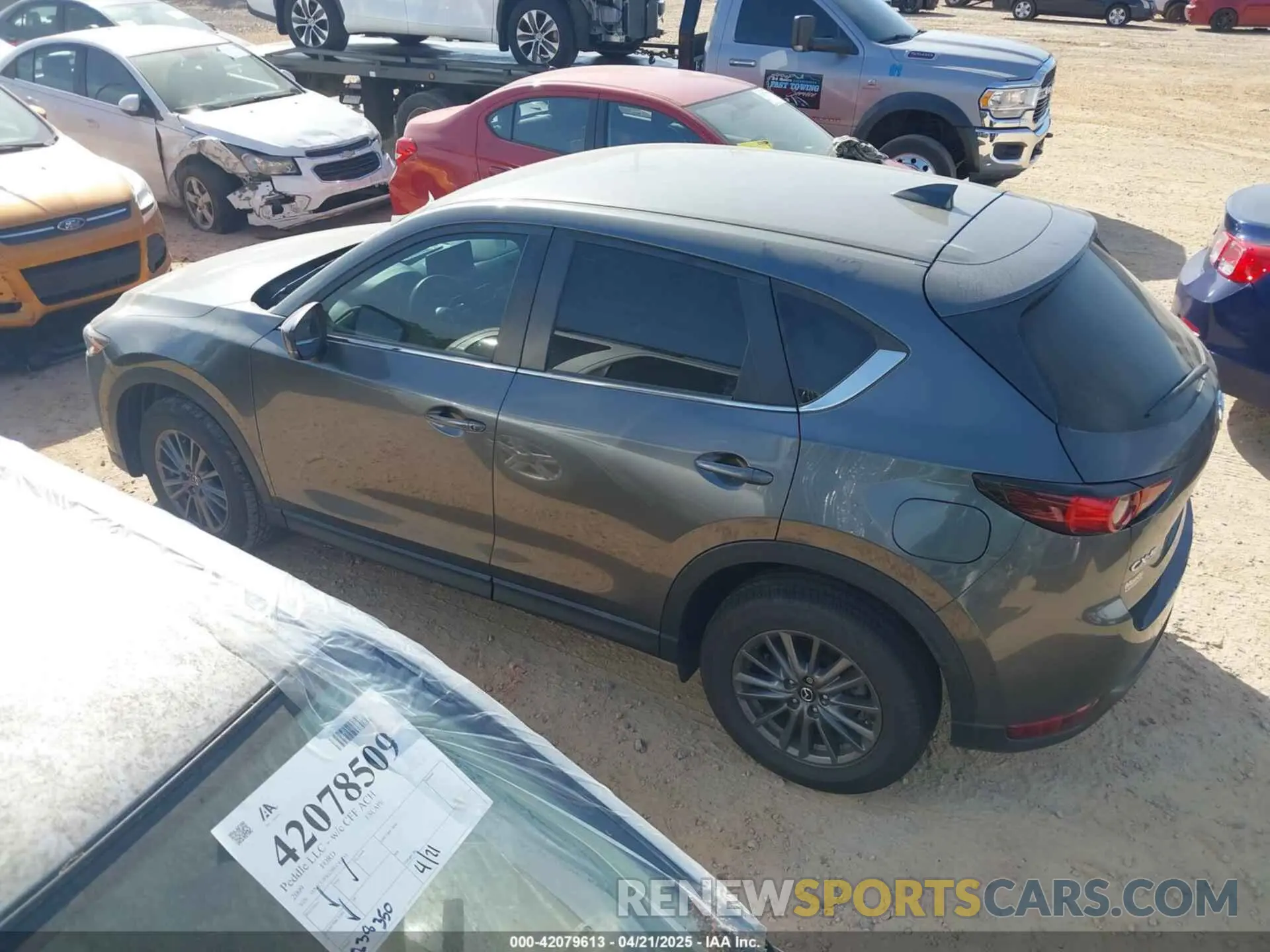 3 Photograph of a damaged car JM3KFACM9M0400664 MAZDA CX-5 2021