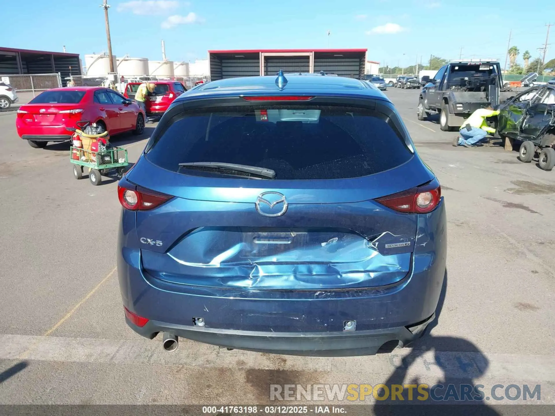 16 Photograph of a damaged car JM3KFACM9M0442946 MAZDA CX-5 2021