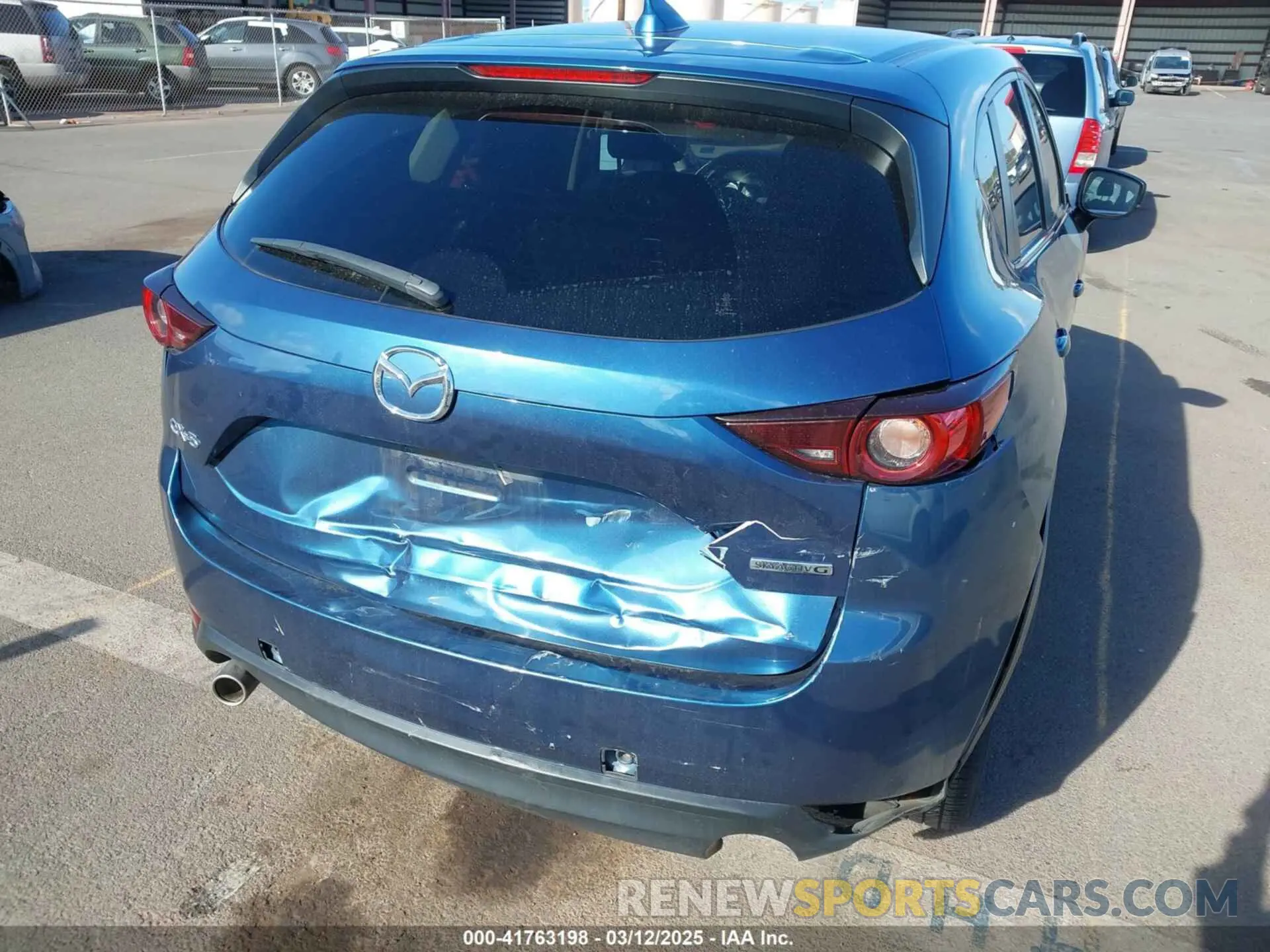 6 Photograph of a damaged car JM3KFACM9M0442946 MAZDA CX-5 2021