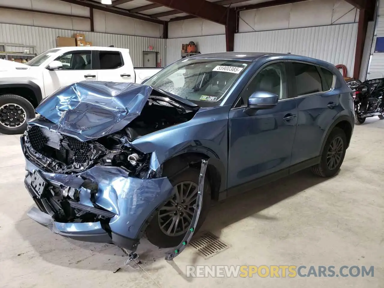1 Photograph of a damaged car JM3KFACM9M1311784 MAZDA CX-5 2021