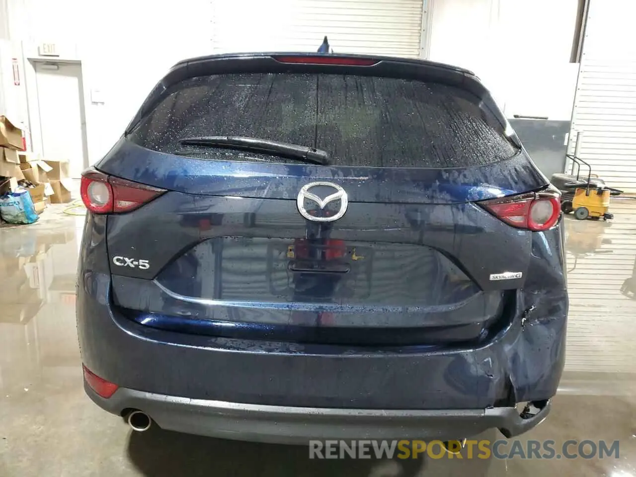 6 Photograph of a damaged car JM3KFACM9M1323157 MAZDA CX-5 2021
