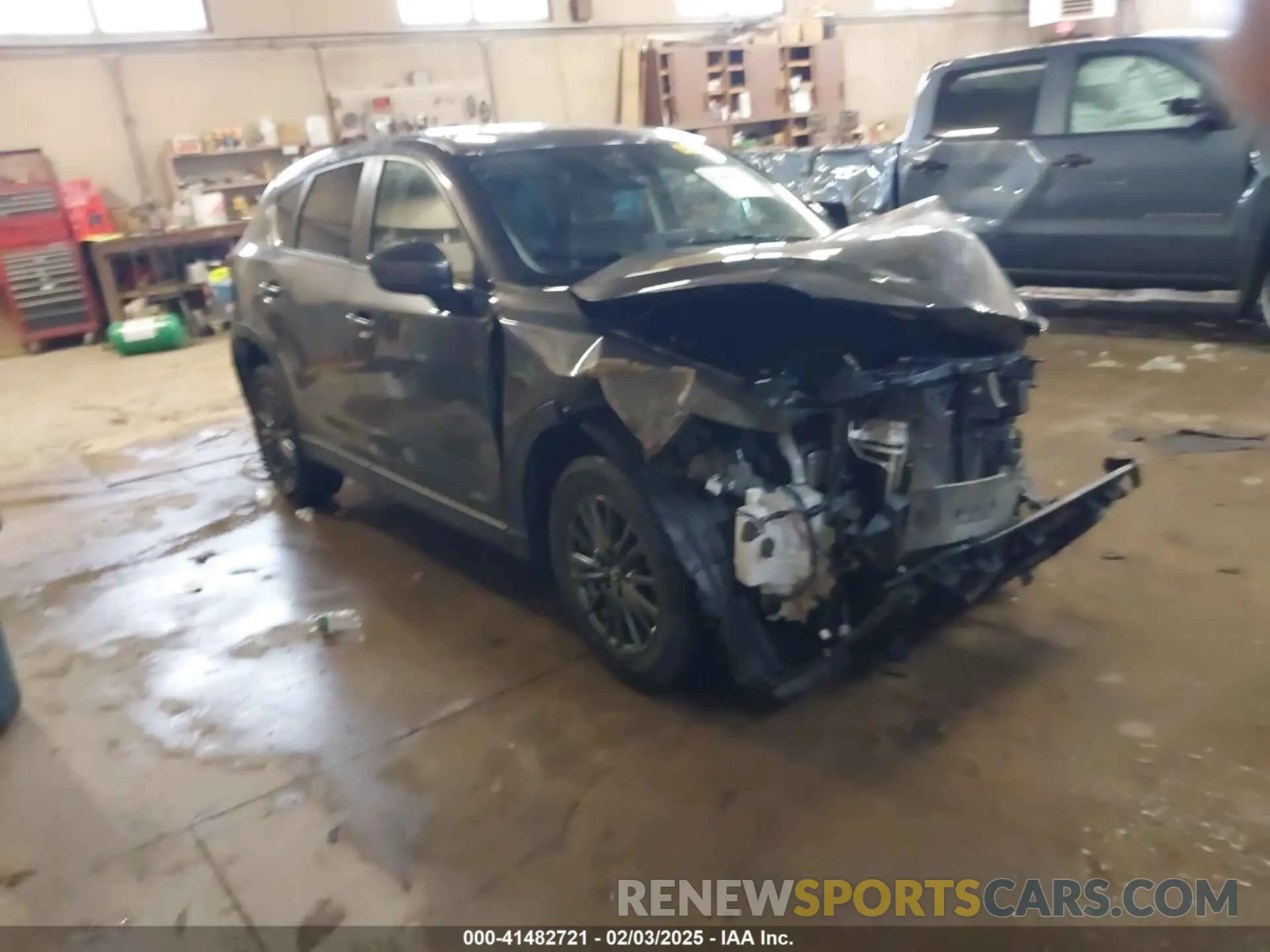 1 Photograph of a damaged car JM3KFACM9M1327354 MAZDA CX-5 2021