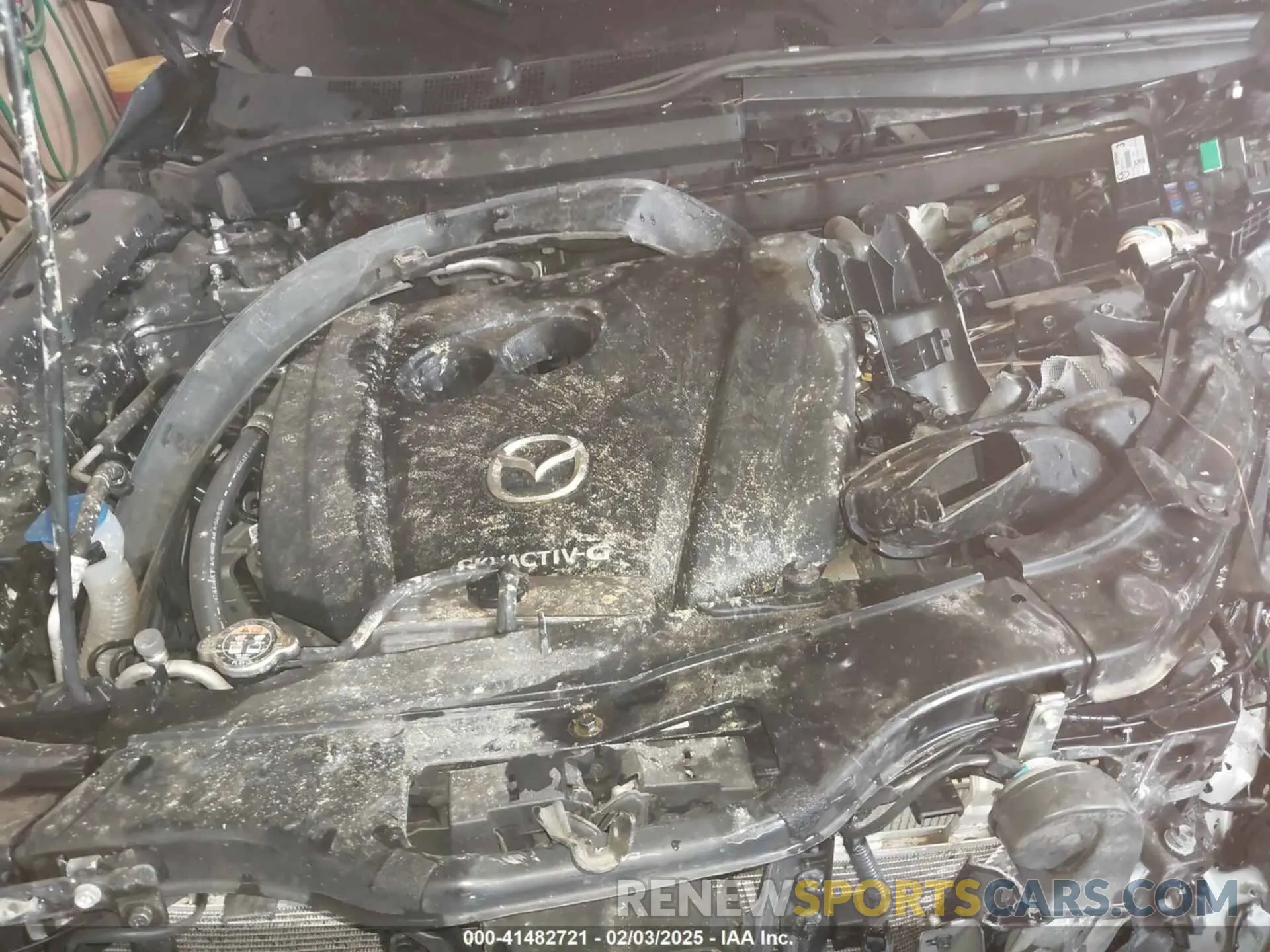 10 Photograph of a damaged car JM3KFACM9M1327354 MAZDA CX-5 2021