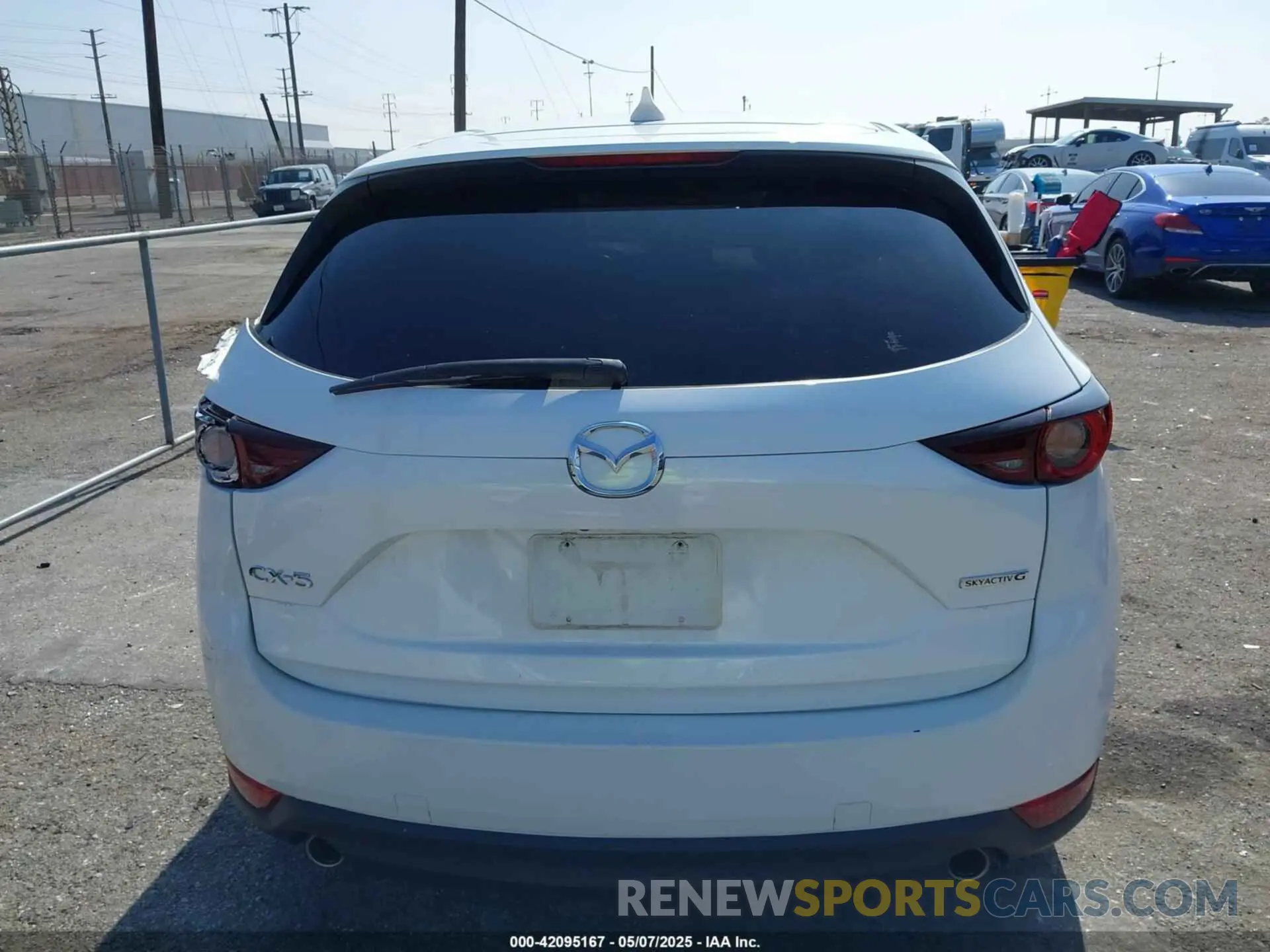16 Photograph of a damaged car JM3KFACMXM0369795 MAZDA CX-5 2021