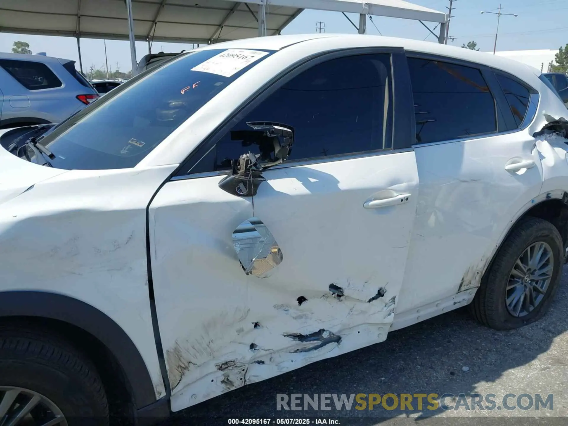 6 Photograph of a damaged car JM3KFACMXM0369795 MAZDA CX-5 2021
