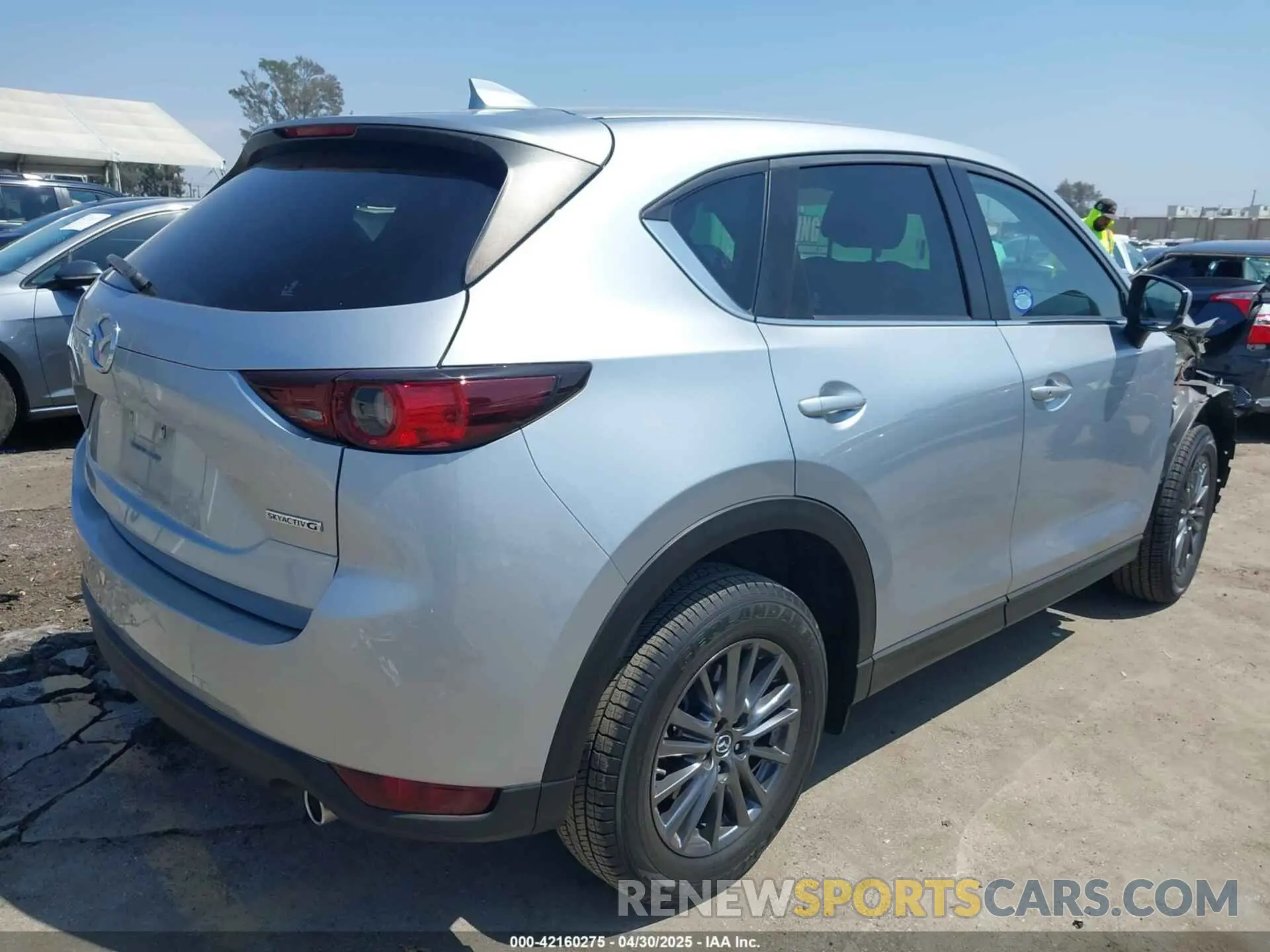 4 Photograph of a damaged car JM3KFACMXM0408708 MAZDA CX-5 2021