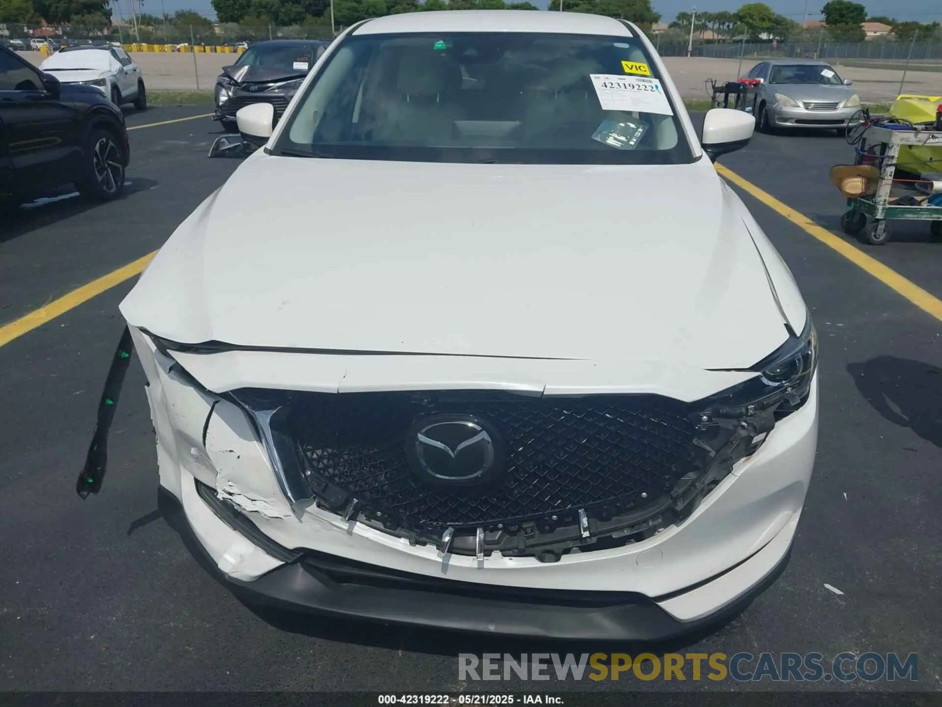 12 Photograph of a damaged car JM3KFACMXM0460405 MAZDA CX-5 2021