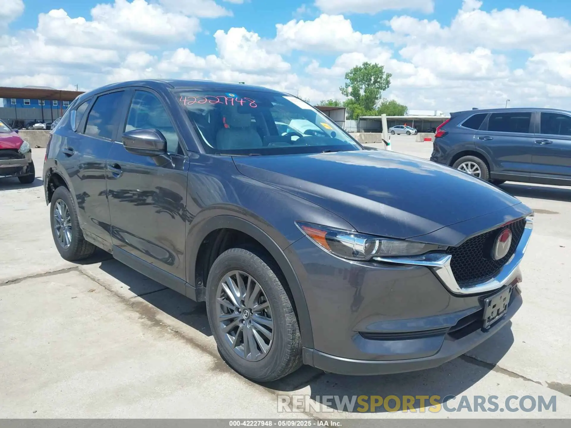 1 Photograph of a damaged car JM3KFACMXM1374733 MAZDA CX-5 2021