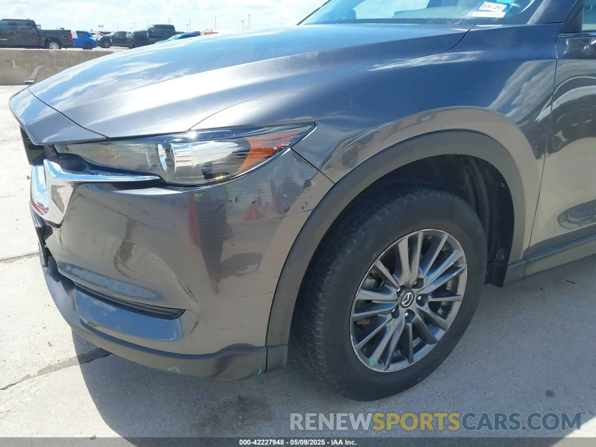 21 Photograph of a damaged car JM3KFACMXM1374733 MAZDA CX-5 2021