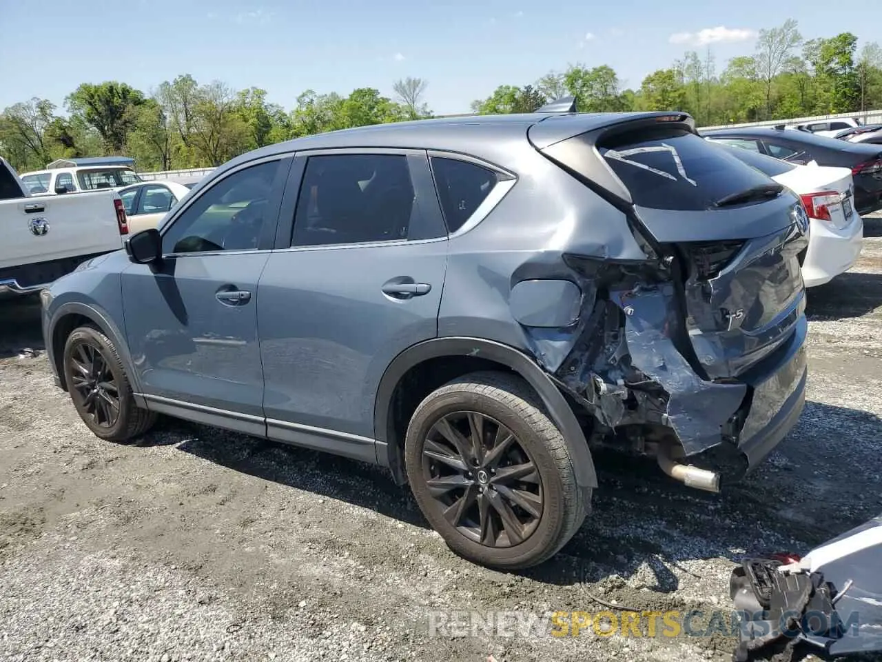 2 Photograph of a damaged car JM3KFACYXM0366074 MAZDA CX-5 2021