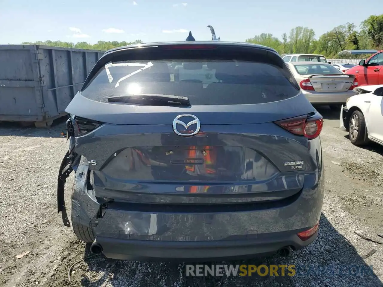 6 Photograph of a damaged car JM3KFACYXM0366074 MAZDA CX-5 2021