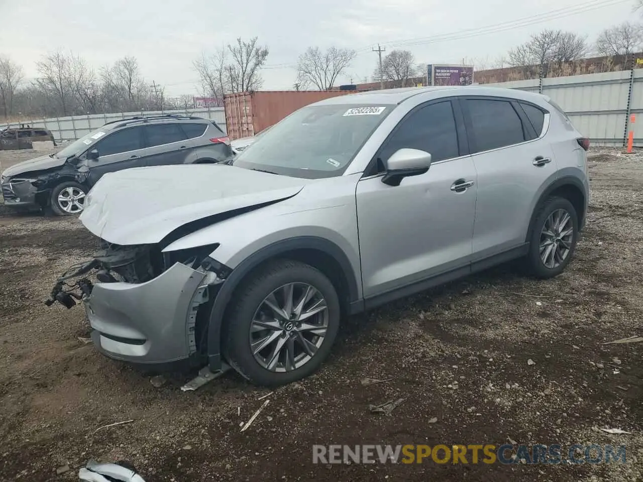 1 Photograph of a damaged car JM3KFADM0M1317942 MAZDA CX-5 2021