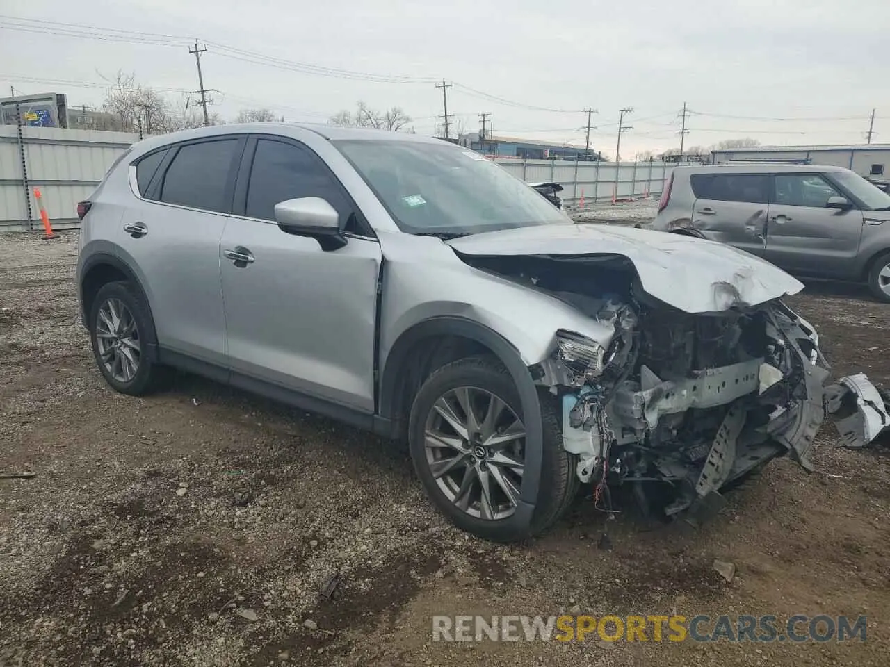 4 Photograph of a damaged car JM3KFADM0M1317942 MAZDA CX-5 2021