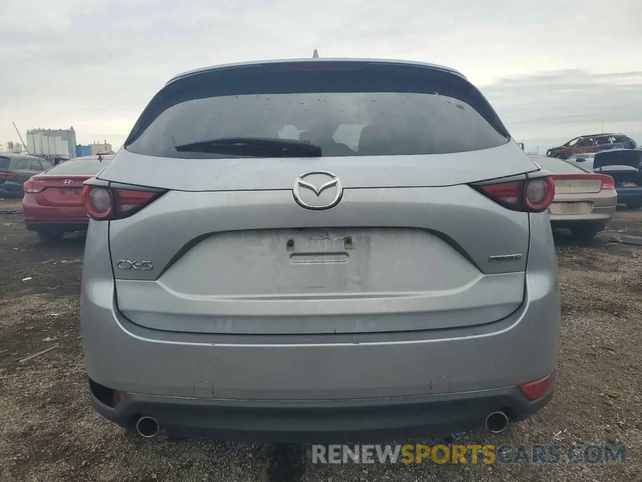 6 Photograph of a damaged car JM3KFADM0M1317942 MAZDA CX-5 2021