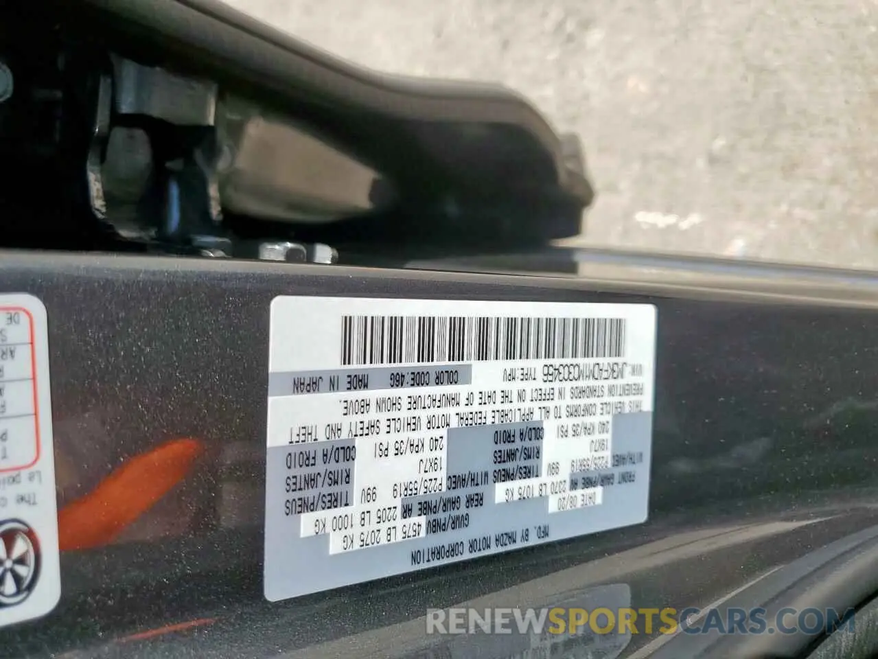 13 Photograph of a damaged car JM3KFADM1M0303456 MAZDA CX-5 2021