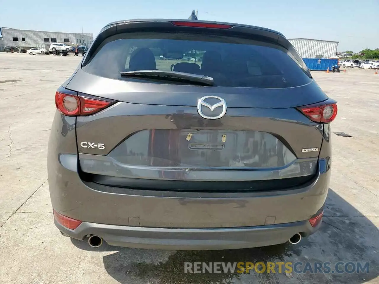 6 Photograph of a damaged car JM3KFADM1M0303456 MAZDA CX-5 2021