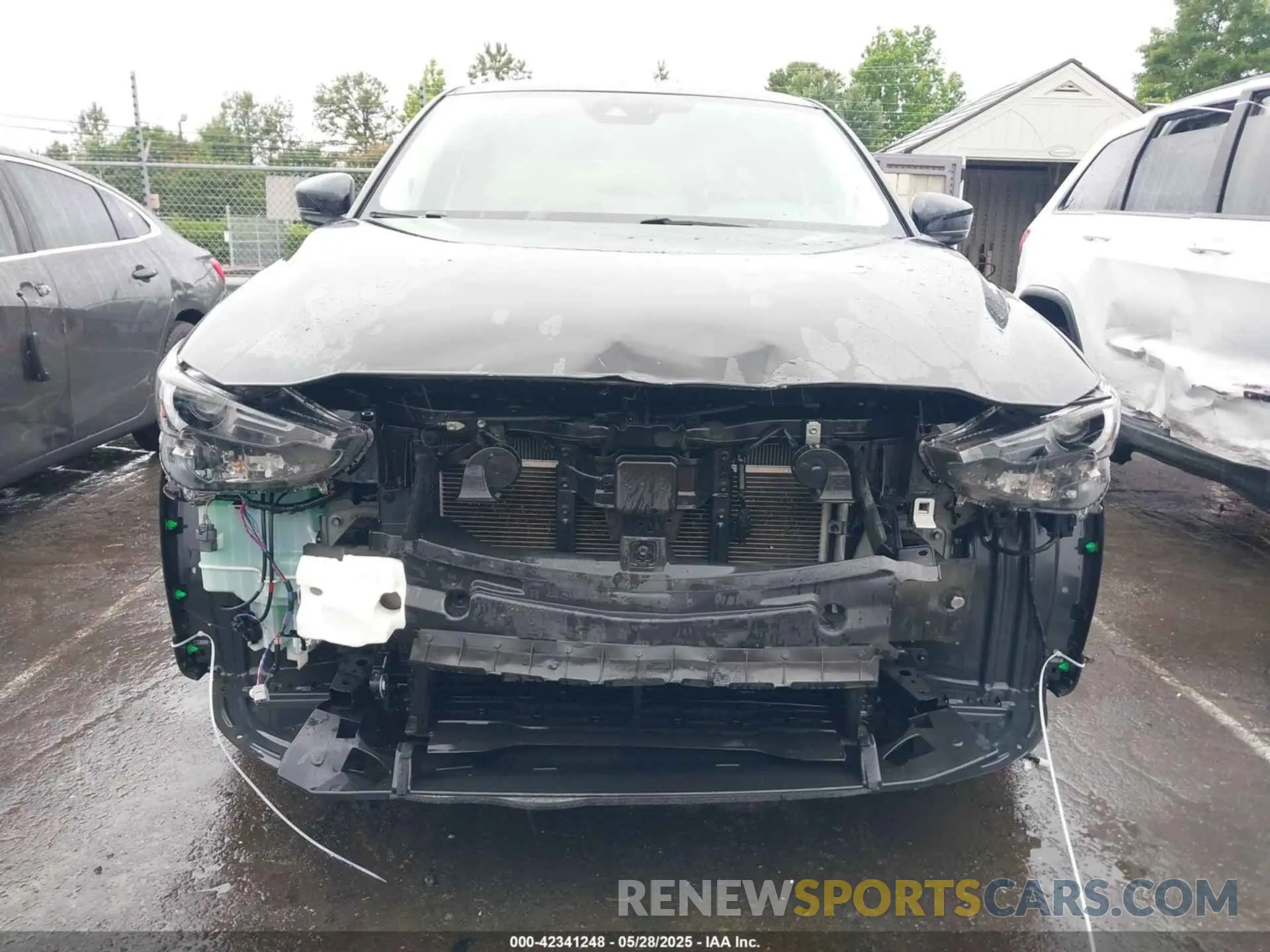 6 Photograph of a damaged car JM3KFADM1M0355170 MAZDA CX-5 2021
