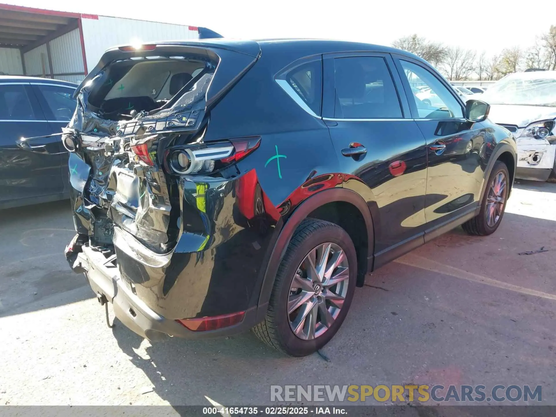 4 Photograph of a damaged car JM3KFADM1M0406098 MAZDA CX-5 2021