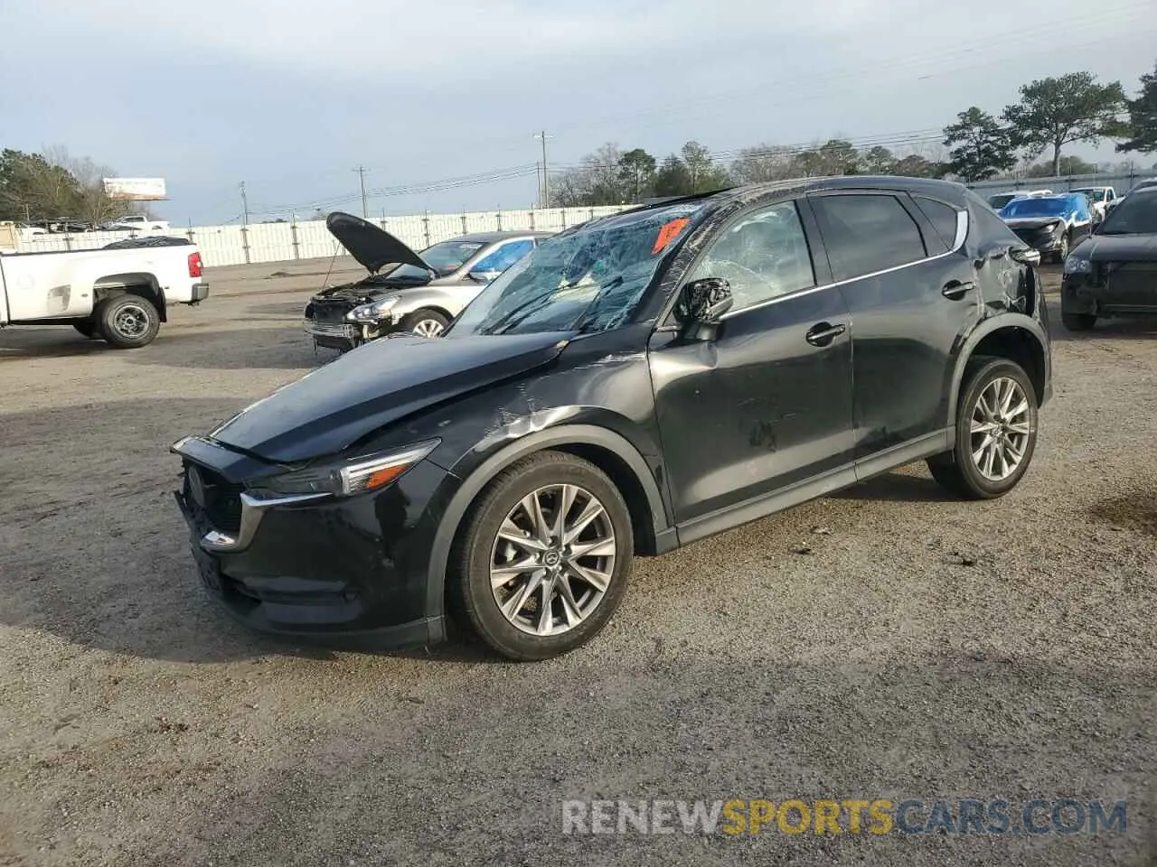1 Photograph of a damaged car JM3KFADM2M1321619 MAZDA CX-5 2021