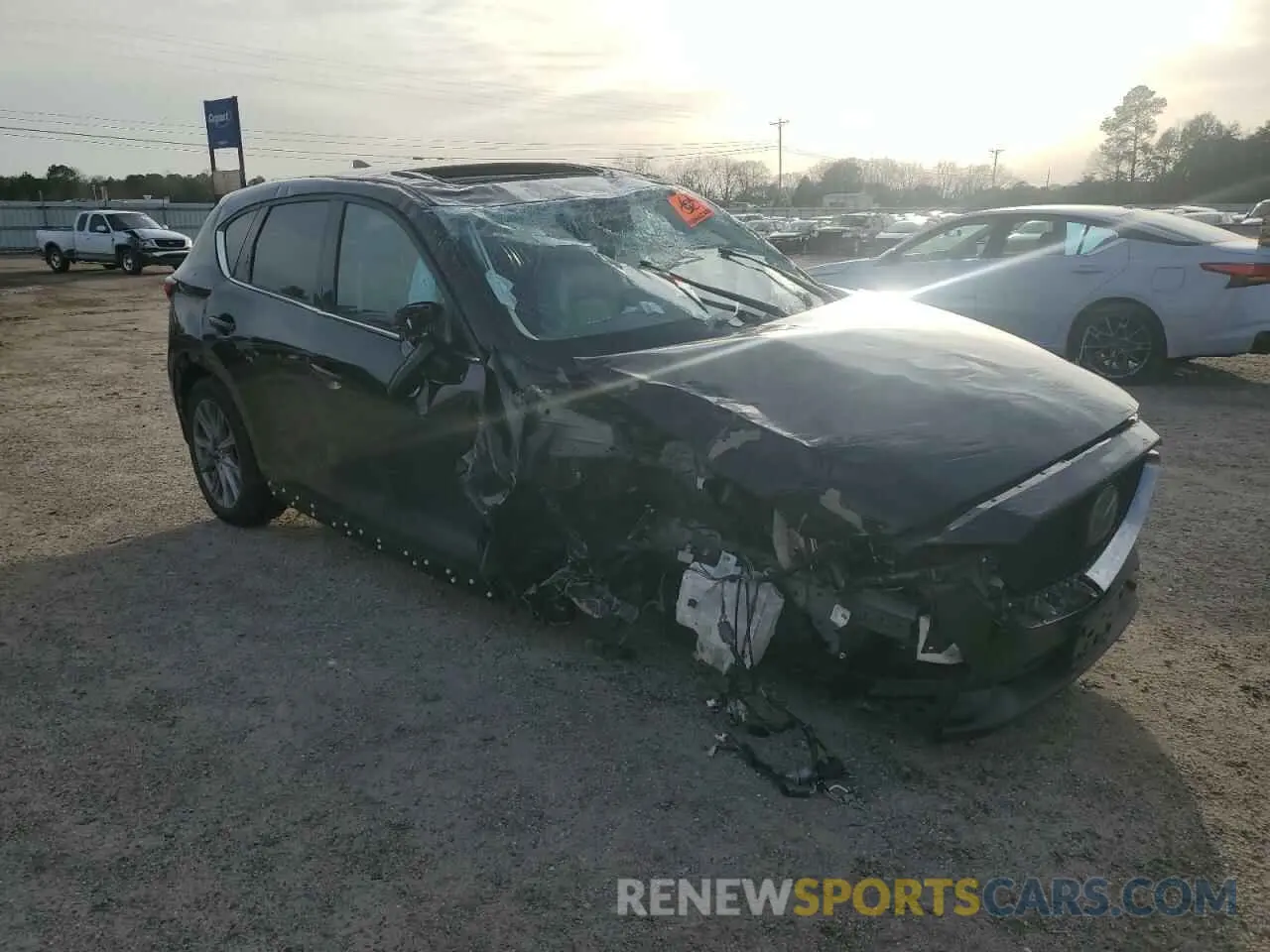 4 Photograph of a damaged car JM3KFADM2M1321619 MAZDA CX-5 2021