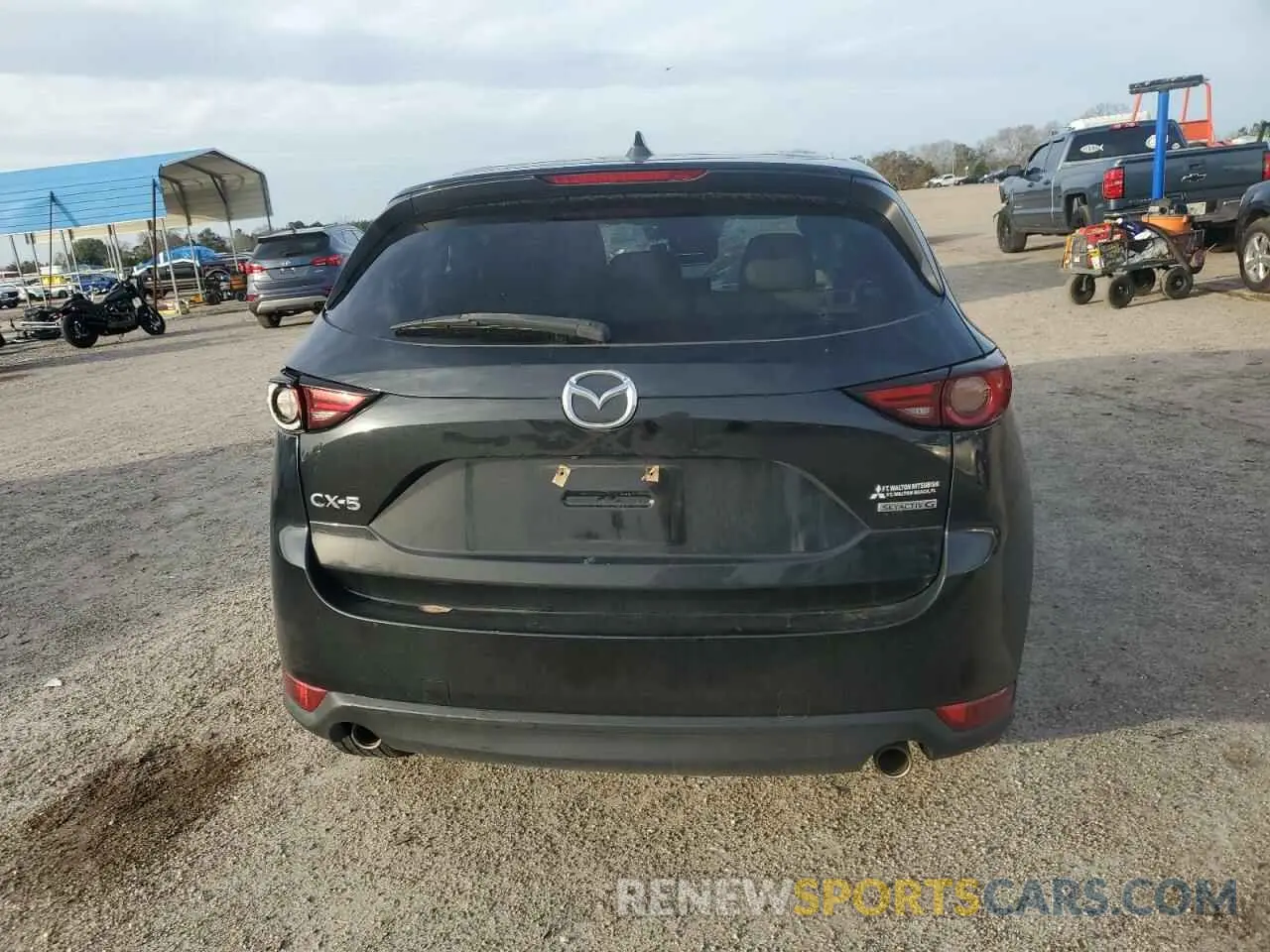 6 Photograph of a damaged car JM3KFADM2M1321619 MAZDA CX-5 2021