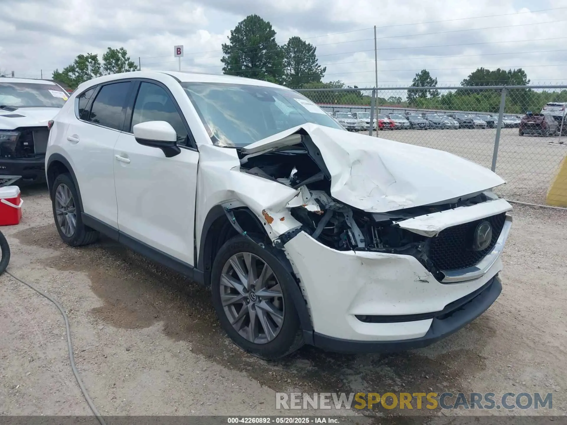 1 Photograph of a damaged car JM3KFADM2M1329879 MAZDA CX-5 2021