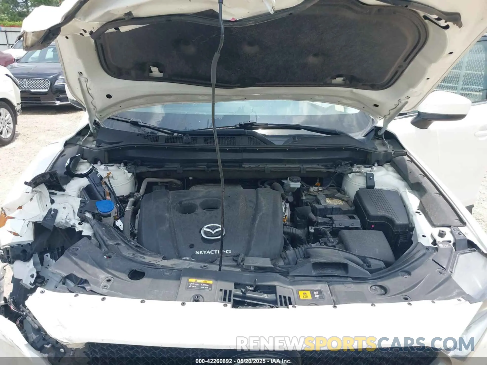 10 Photograph of a damaged car JM3KFADM2M1329879 MAZDA CX-5 2021