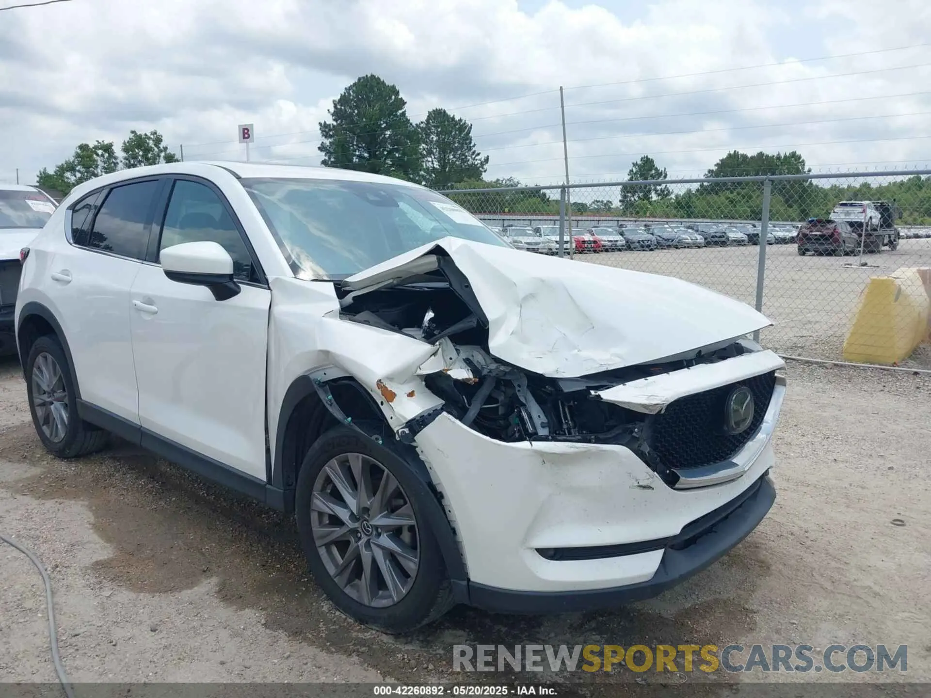 6 Photograph of a damaged car JM3KFADM2M1329879 MAZDA CX-5 2021