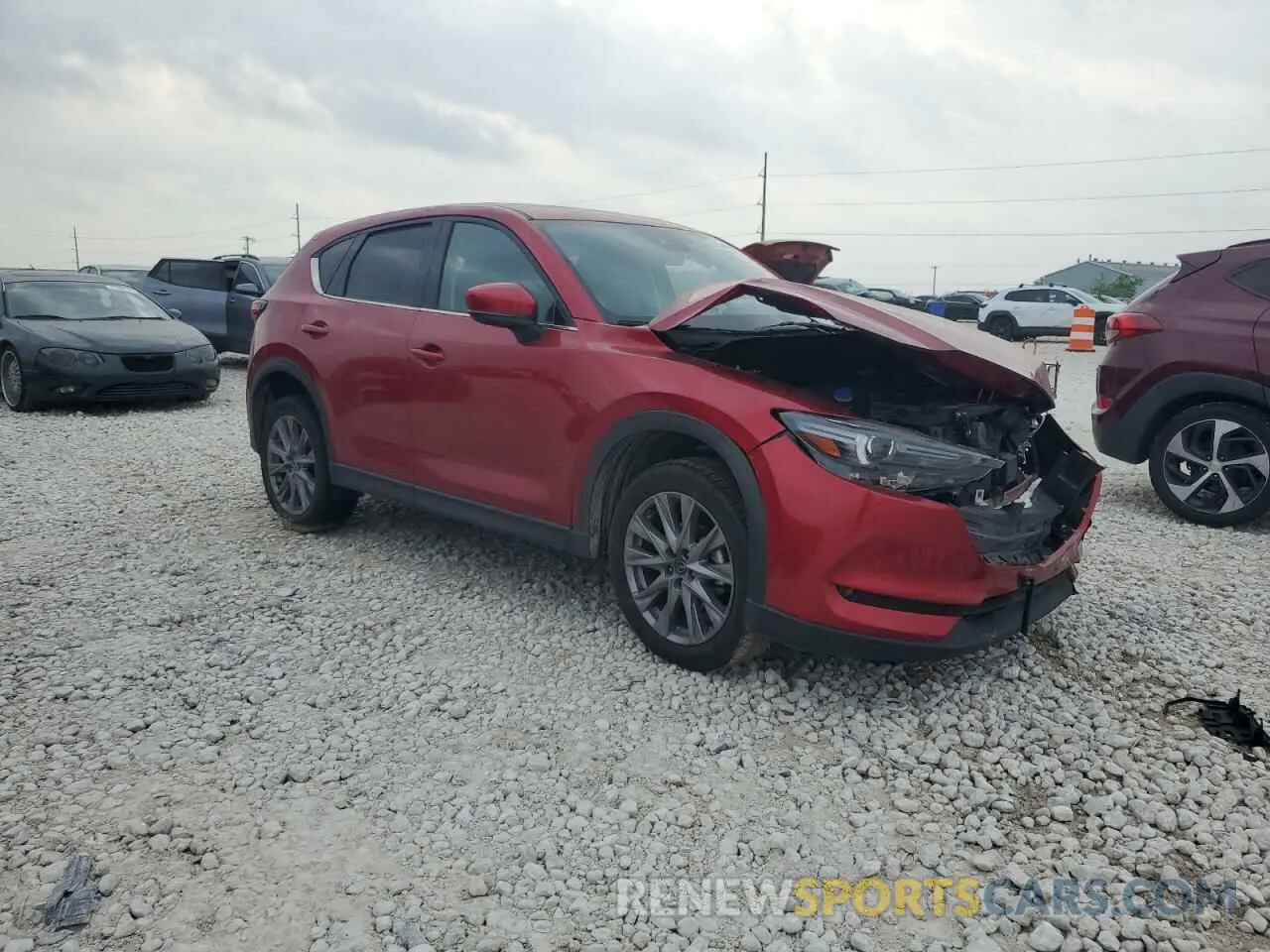 4 Photograph of a damaged car JM3KFADM3M0478209 MAZDA CX-5 2021