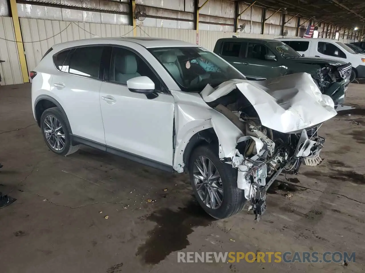 4 Photograph of a damaged car JM3KFADM3M1317479 MAZDA CX-5 2021