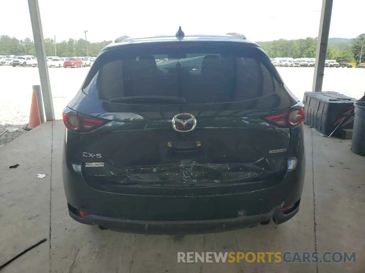 6 Photograph of a damaged car JM3KFADM3M1335593 MAZDA CX-5 2021