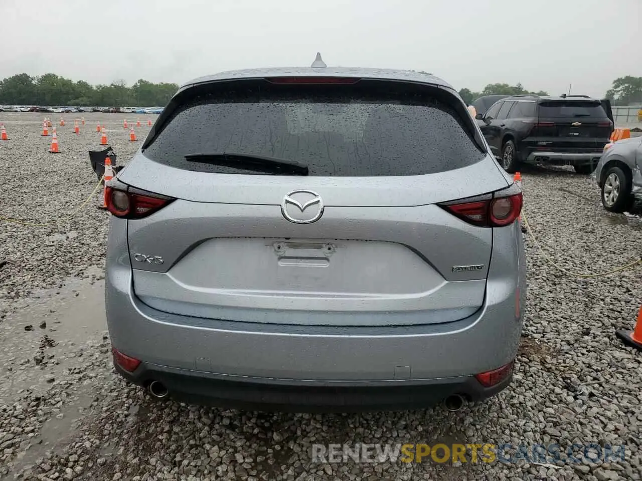 6 Photograph of a damaged car JM3KFADM4M1317376 MAZDA CX-5 2021