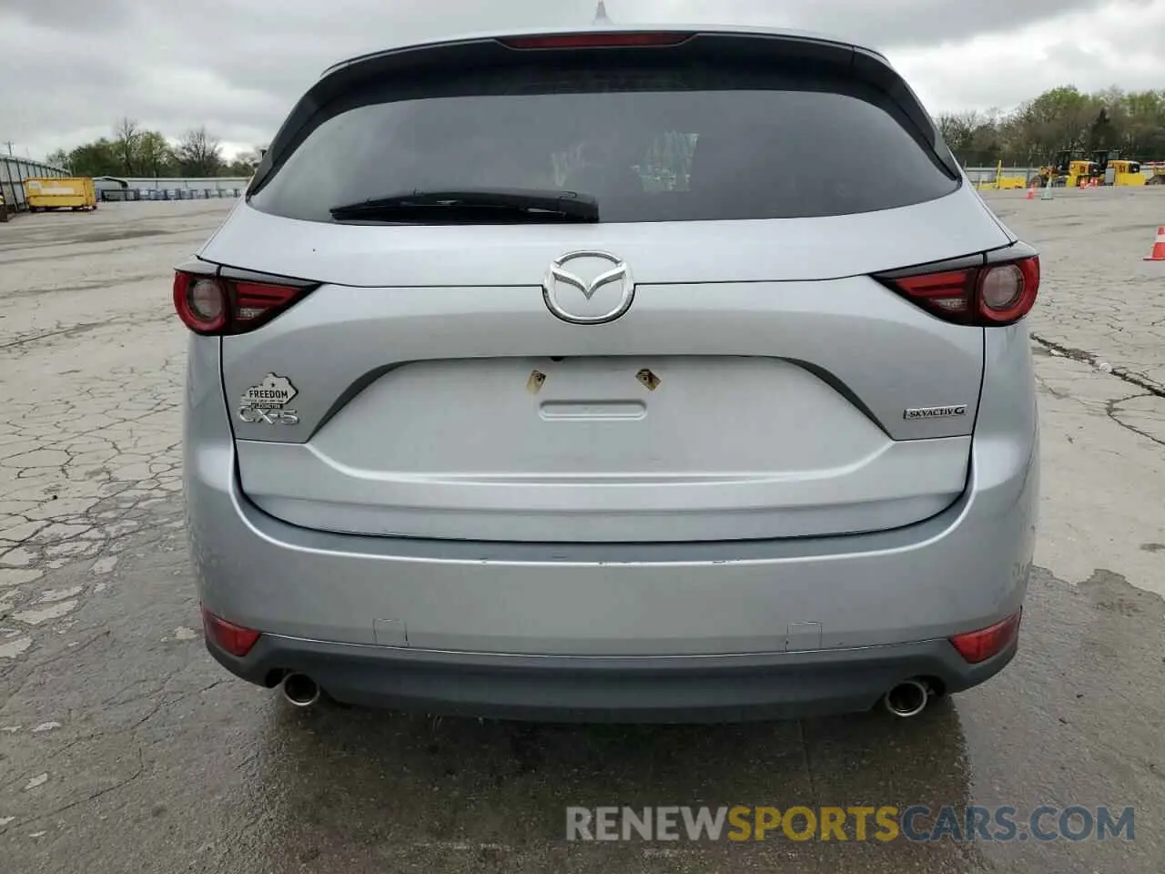 6 Photograph of a damaged car JM3KFADM5M1394807 MAZDA CX-5 2021